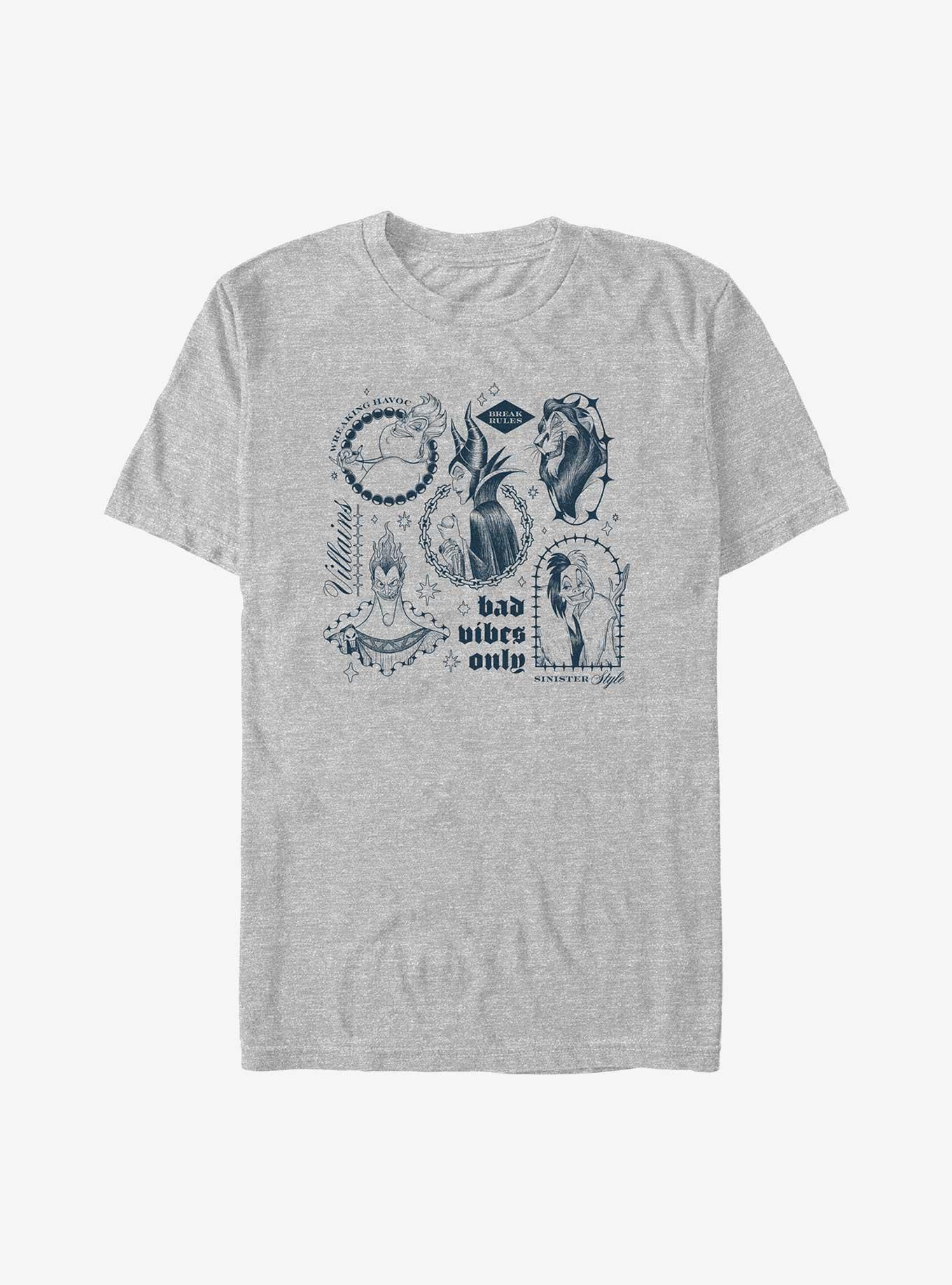 Disney Villains Bad Vibes Villains T-Shirt, , hi-res