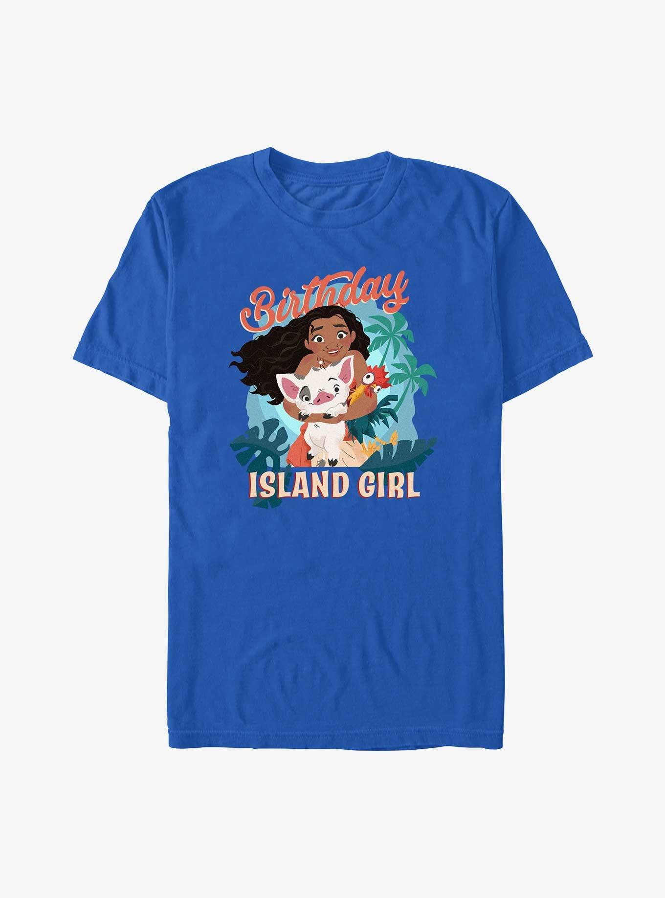 Disney Moana Adventure Bday T-Shirt, ROYAL, hi-res