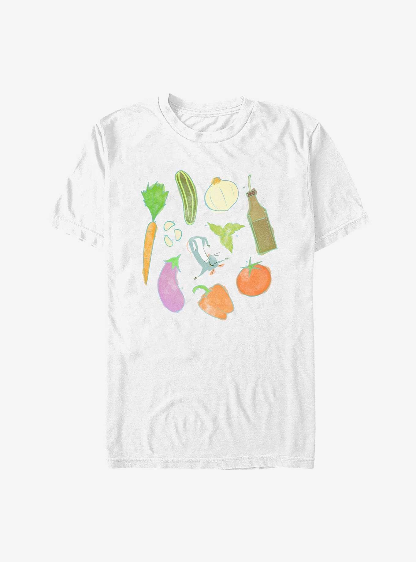 Disney Pixar Ratatouille Ingredients T-Shirt