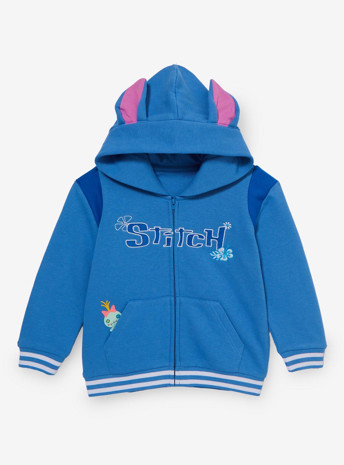 Disney Lilo & Stitch Ears Toddler Zippered Hoodie - BoxLunch Exclusive