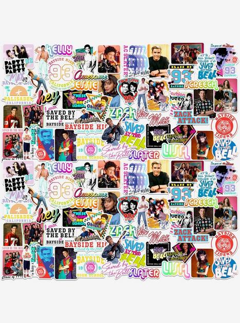 Saved By the Bell 100ct Vinyl Stickers Variety Pack | Hot Topic