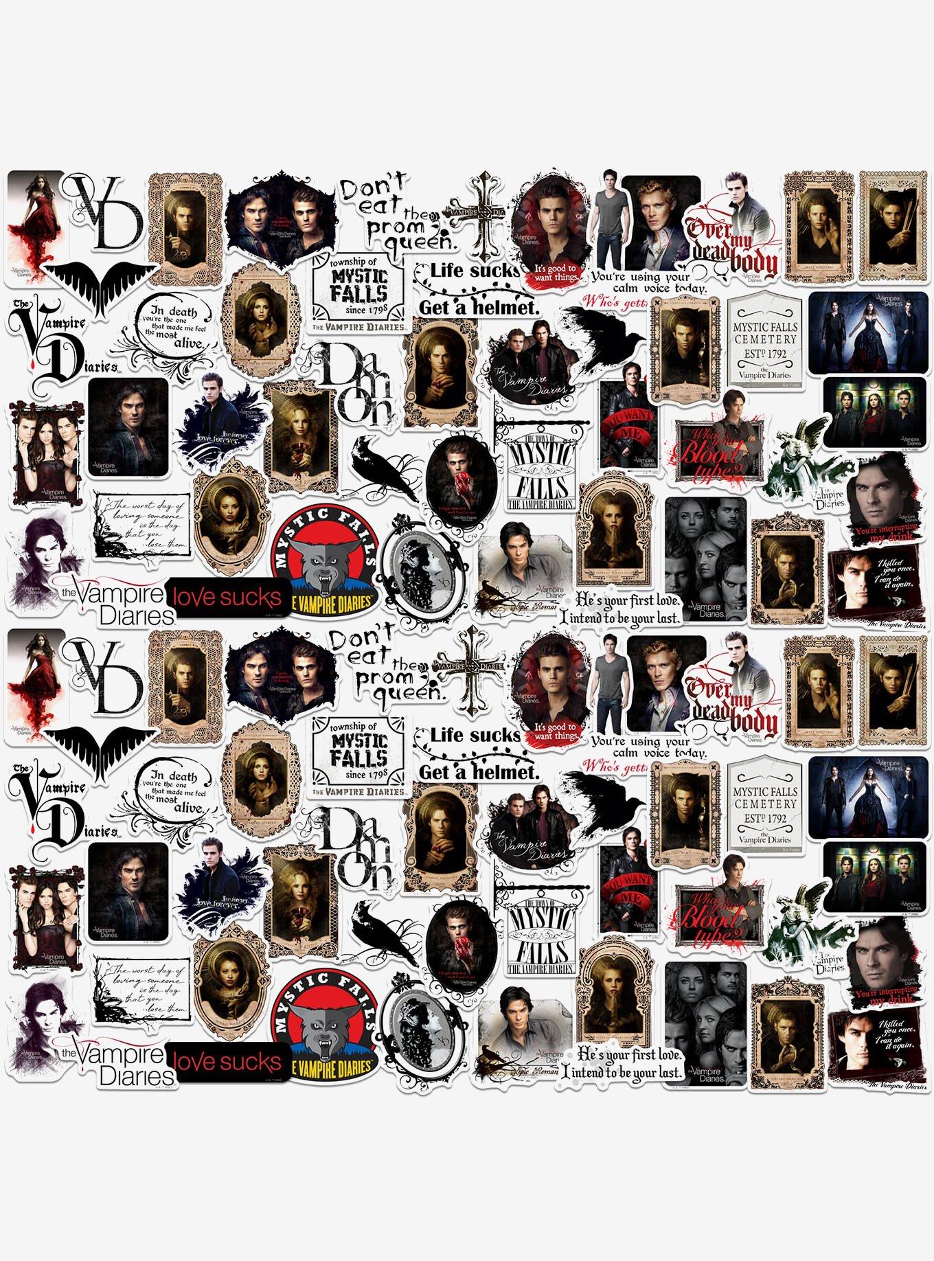 The Vampire Diaries 100ct Vinyl Stickers Variety Pack, , hi-res