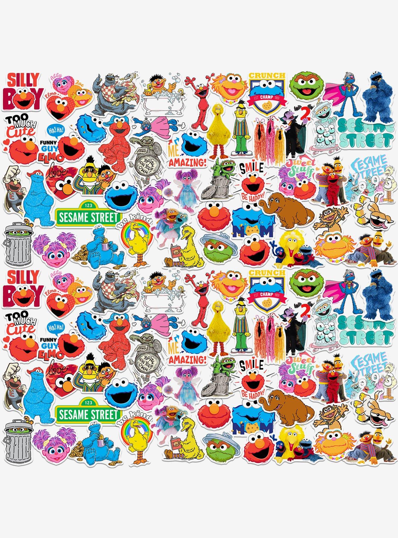 Sesame Street Variety 100ct Vinyl Stickers Variety Pack, , hi-res