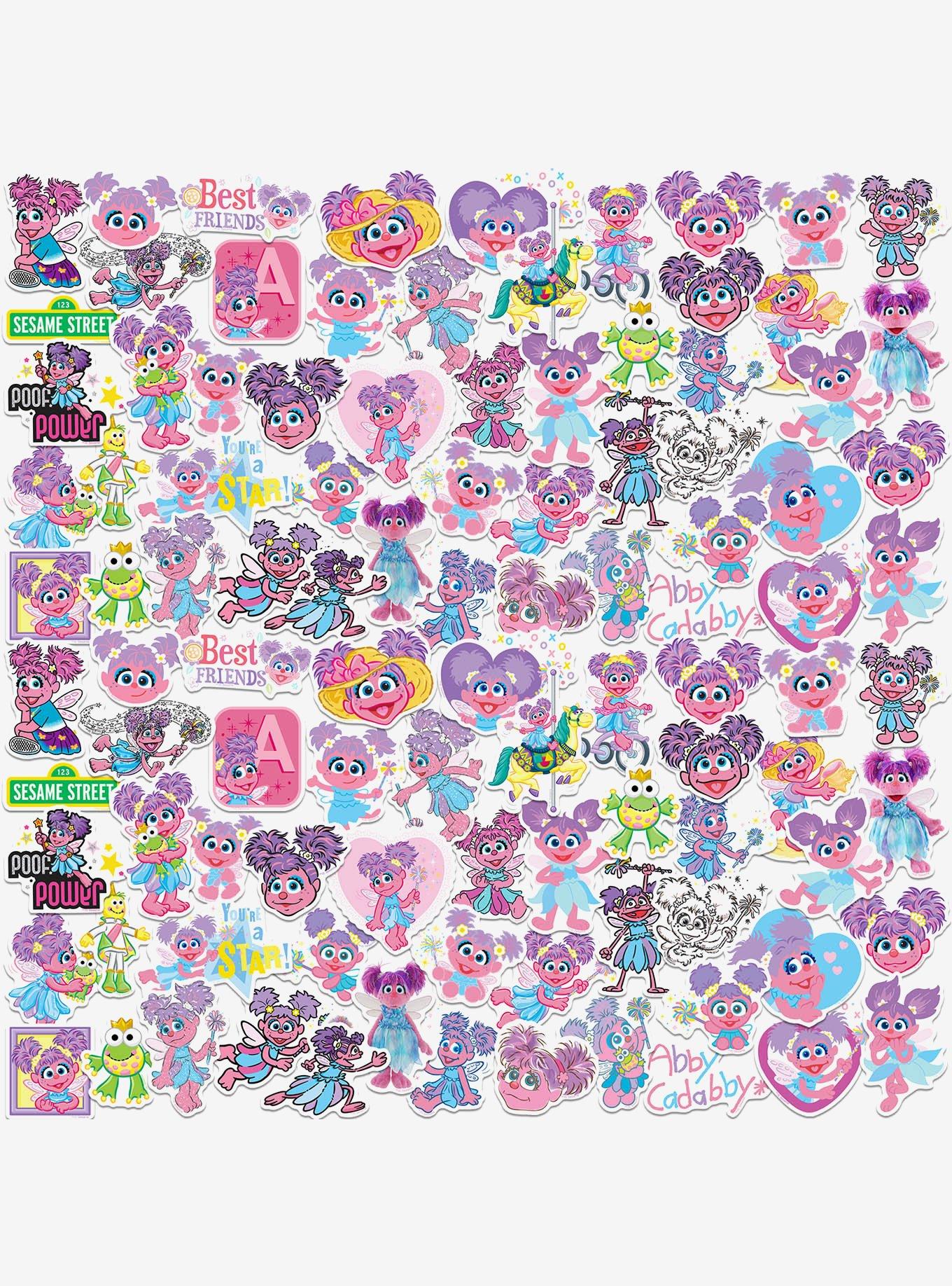 Sesame Street Abby Cadabby 100ct Vinyl Stickers Variety Pack, , hi-res