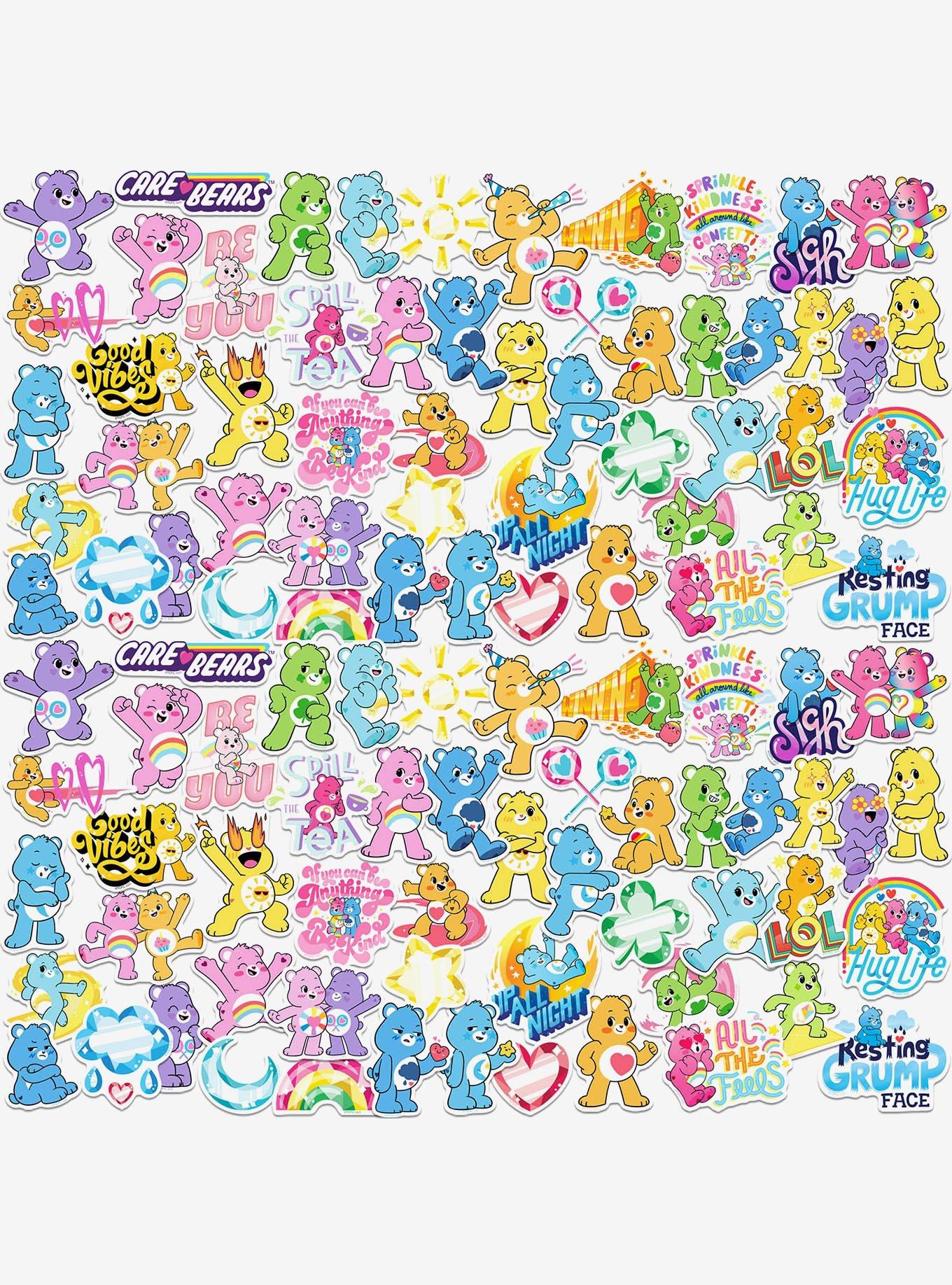 Care Bears: Unlock the Magic 100ct Vinyl Stickers Variety Pack, , hi-res