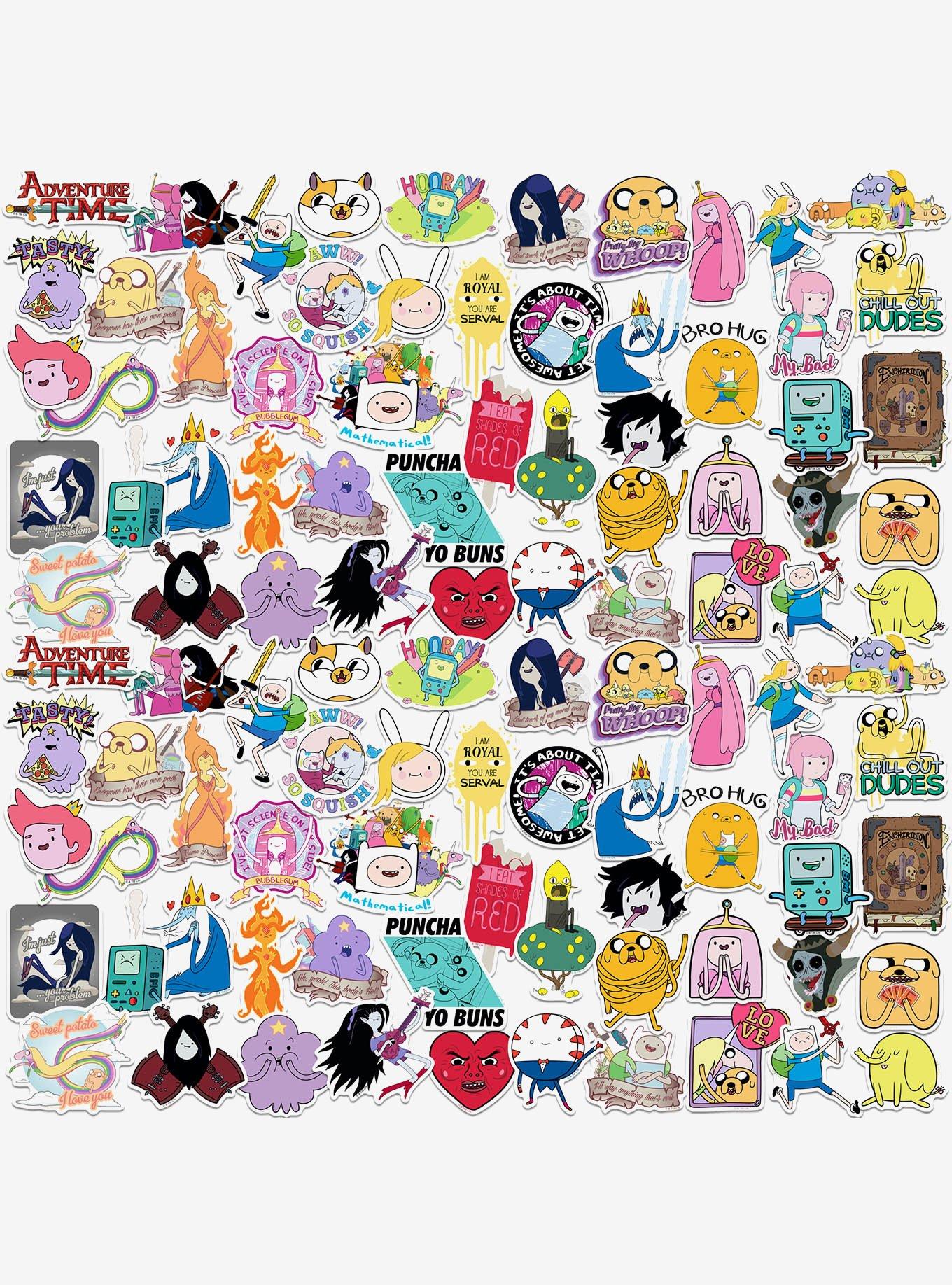 Adventure Time 100ct Vinyl Stickers Variety Pack, , hi-res