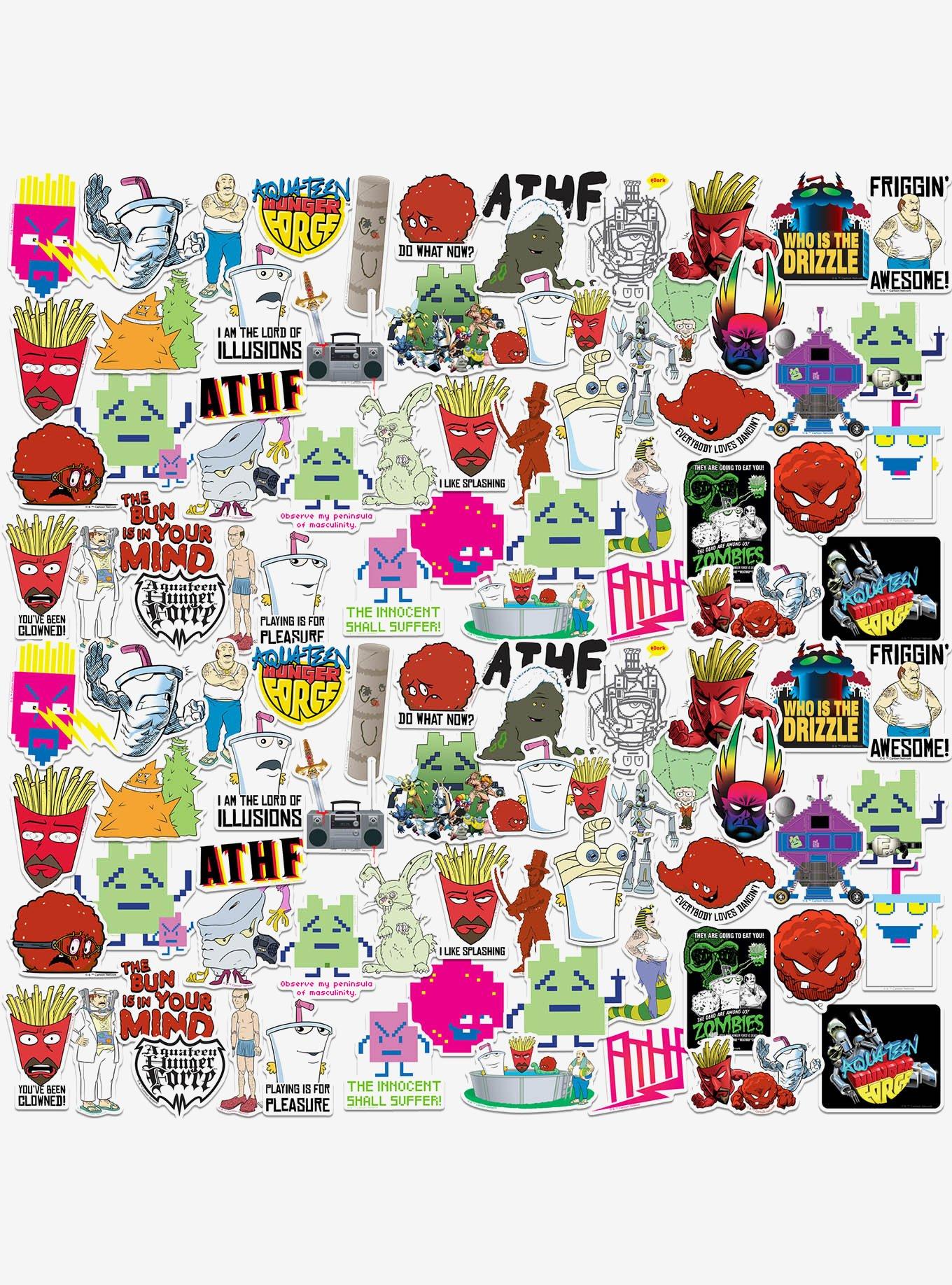 Aqua Teen Hunger Force Variety 100ct Vinyl Stickers Variety Pack, , hi-res