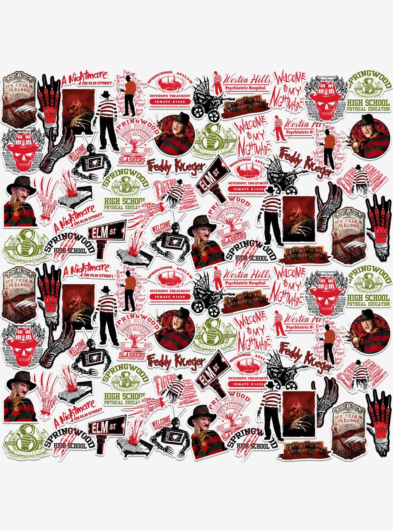 A Nightmare On Elm Street 100ct Vinyl Stickers Variety Pack, , hi-res