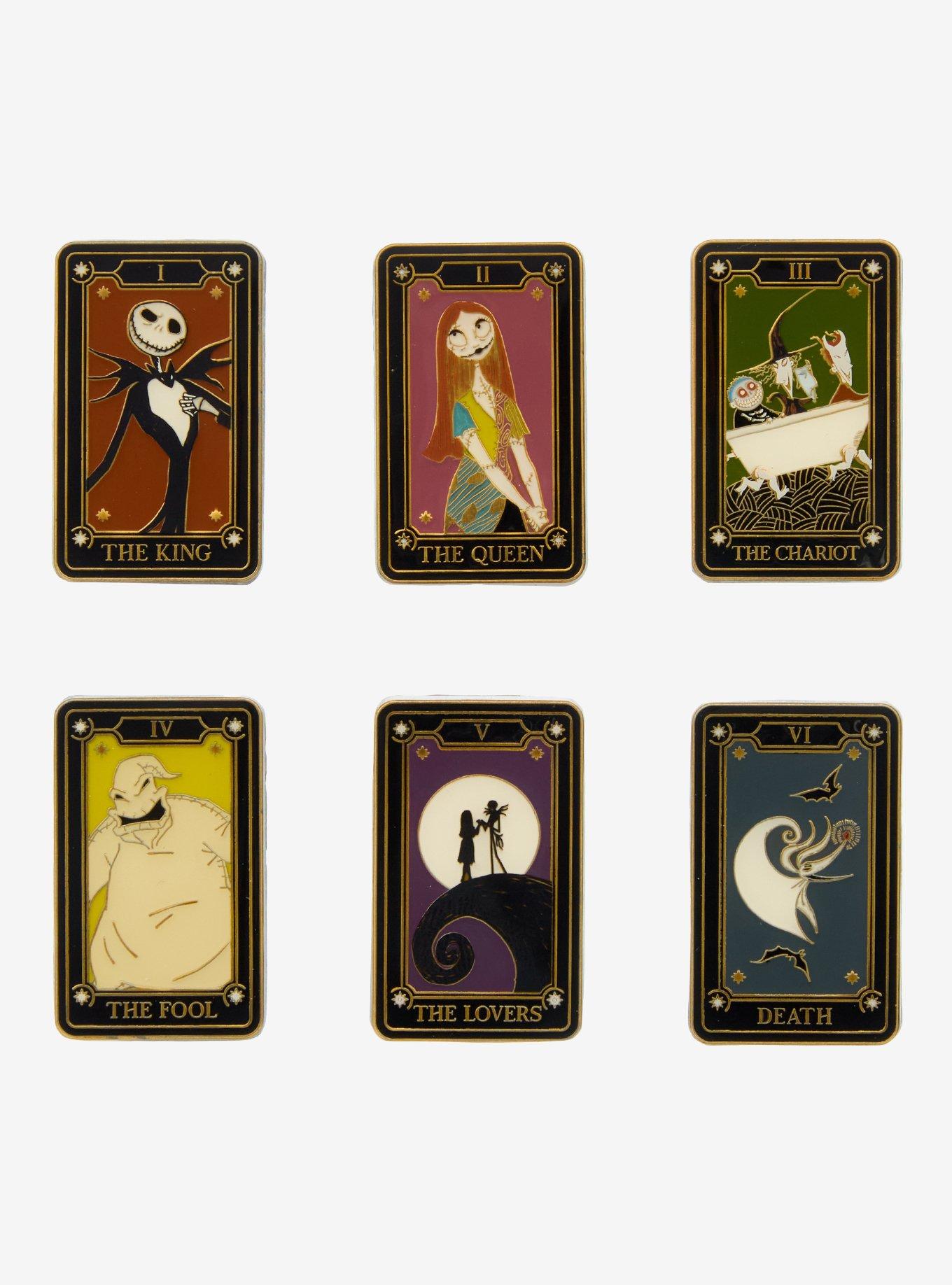 Loungefly The Nightmare Before Christmas Tarot Blind Box Enamel Pin, , hi-res
