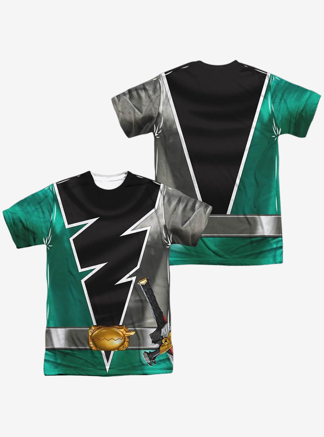 Mighty Morphin' Power Rangers Dino Fury Green Ranger Sublimated T-Shirt, MULTI, hi-res