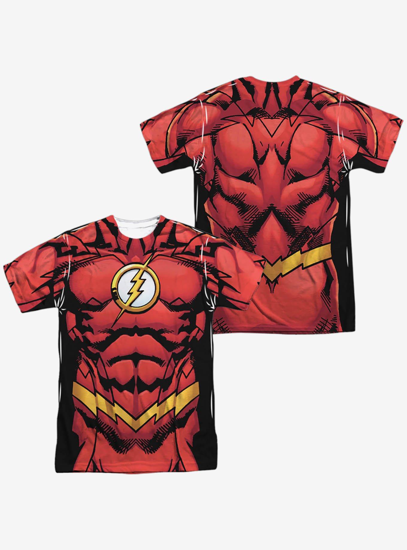 DC Comics Justice League Flash 52 Sublimated Costume T-Shirt, , hi-res