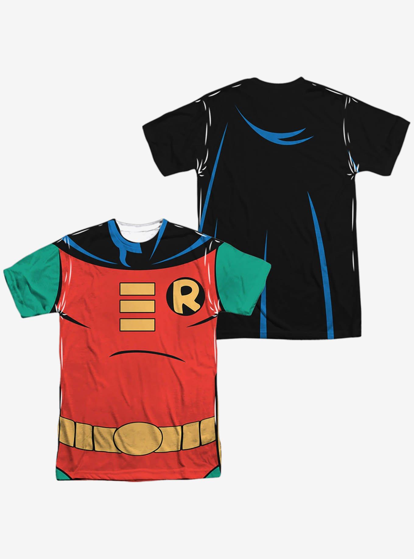 DC Comics Batman The Animated Series Robin Costume Sublimated T-Shirt, , hi-res