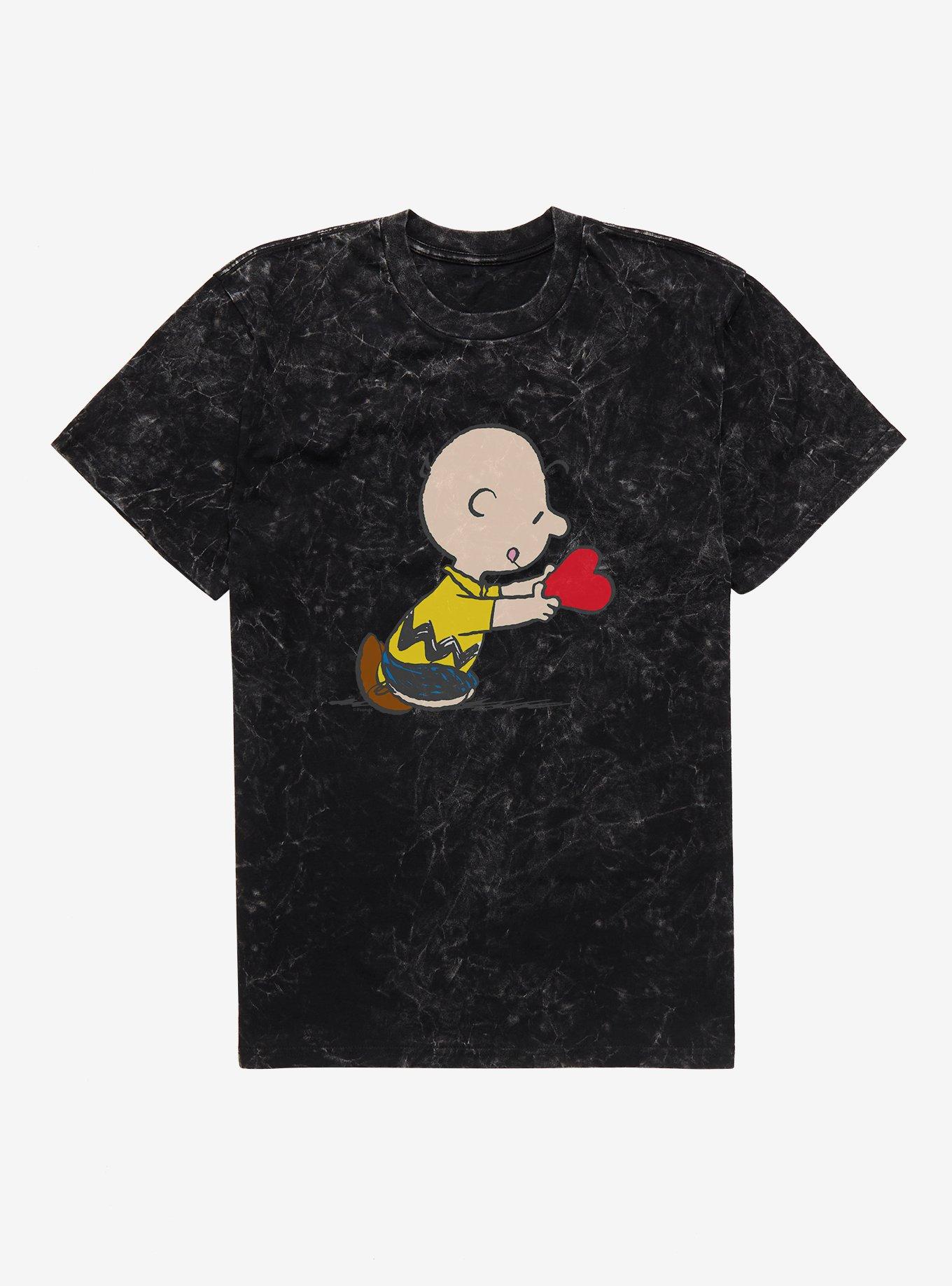 Peanuts Snoopy Dancing Mineral Wash T-Shirt, , hi-res