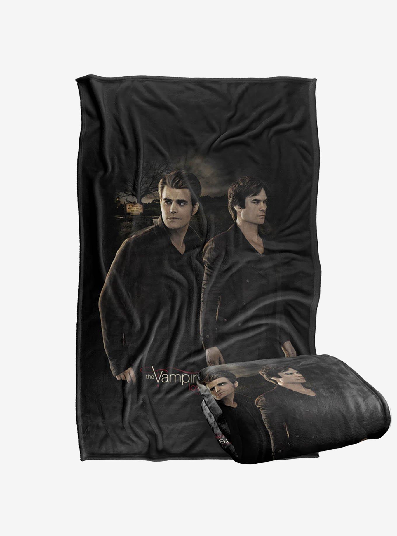 The Vampire Diaries Brothers 36x58" Throw Blanket, , hi-res