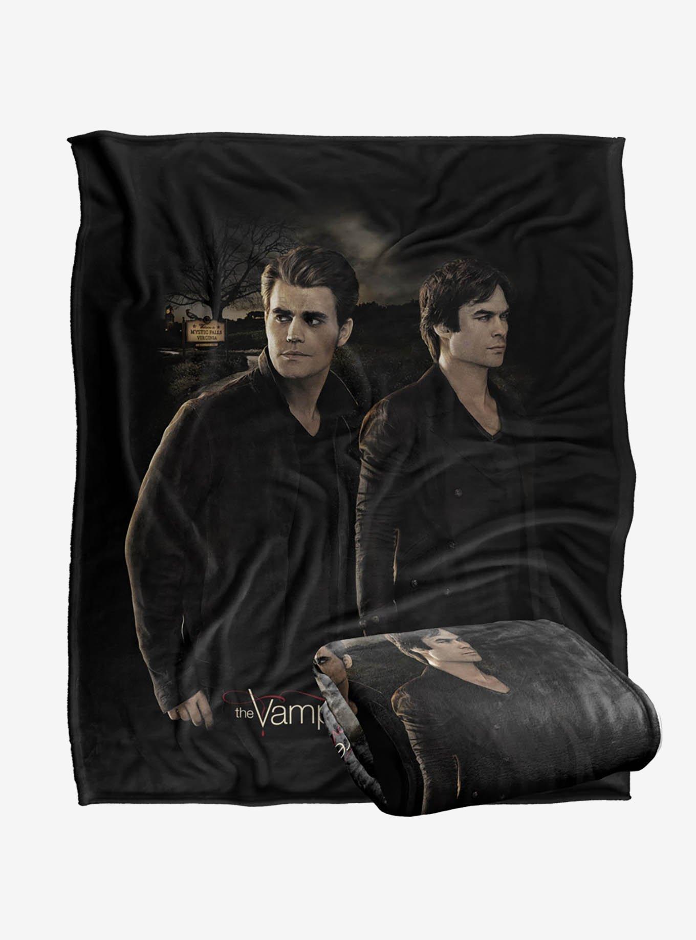 The Vampire Diaries Brothers 50x60" Throw Blanket, , hi-res