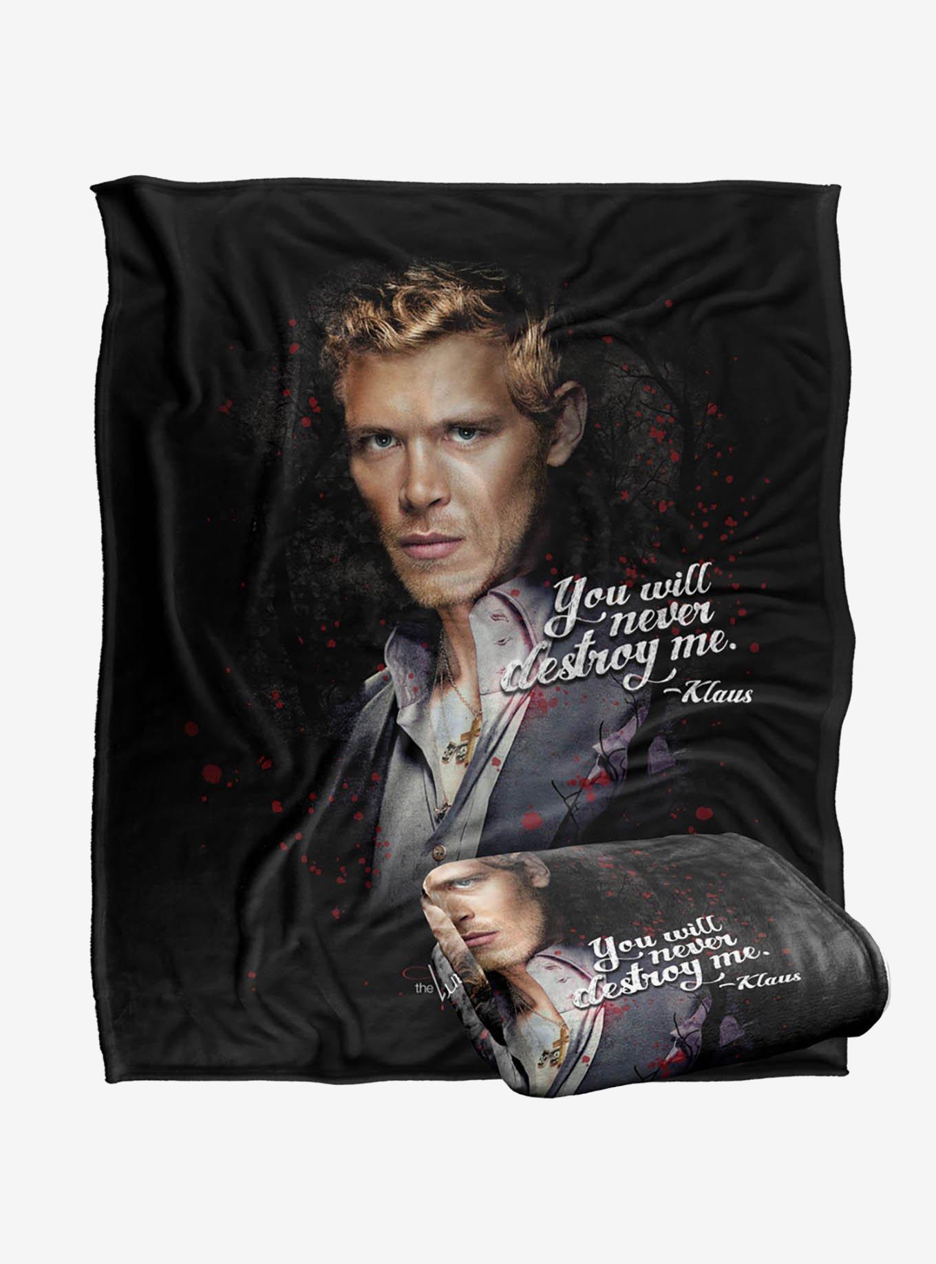 The Vampire Diaries Never Destroy 50x60" Throw Blanket, , hi-res