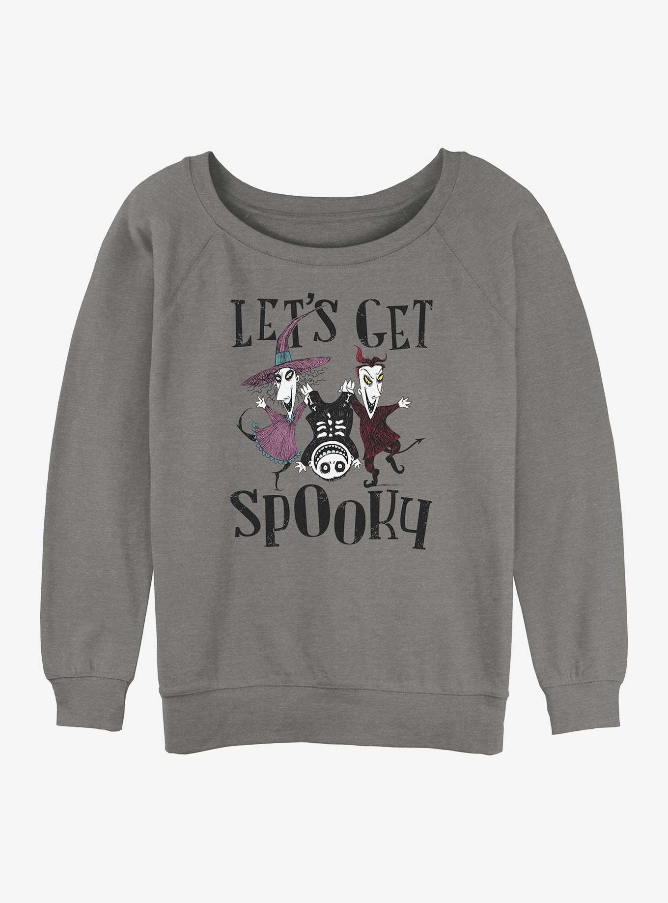 Disney The Nightmare Before Christmas Get Spooky Womens Slouchy Sweatshirt, , hi-res
