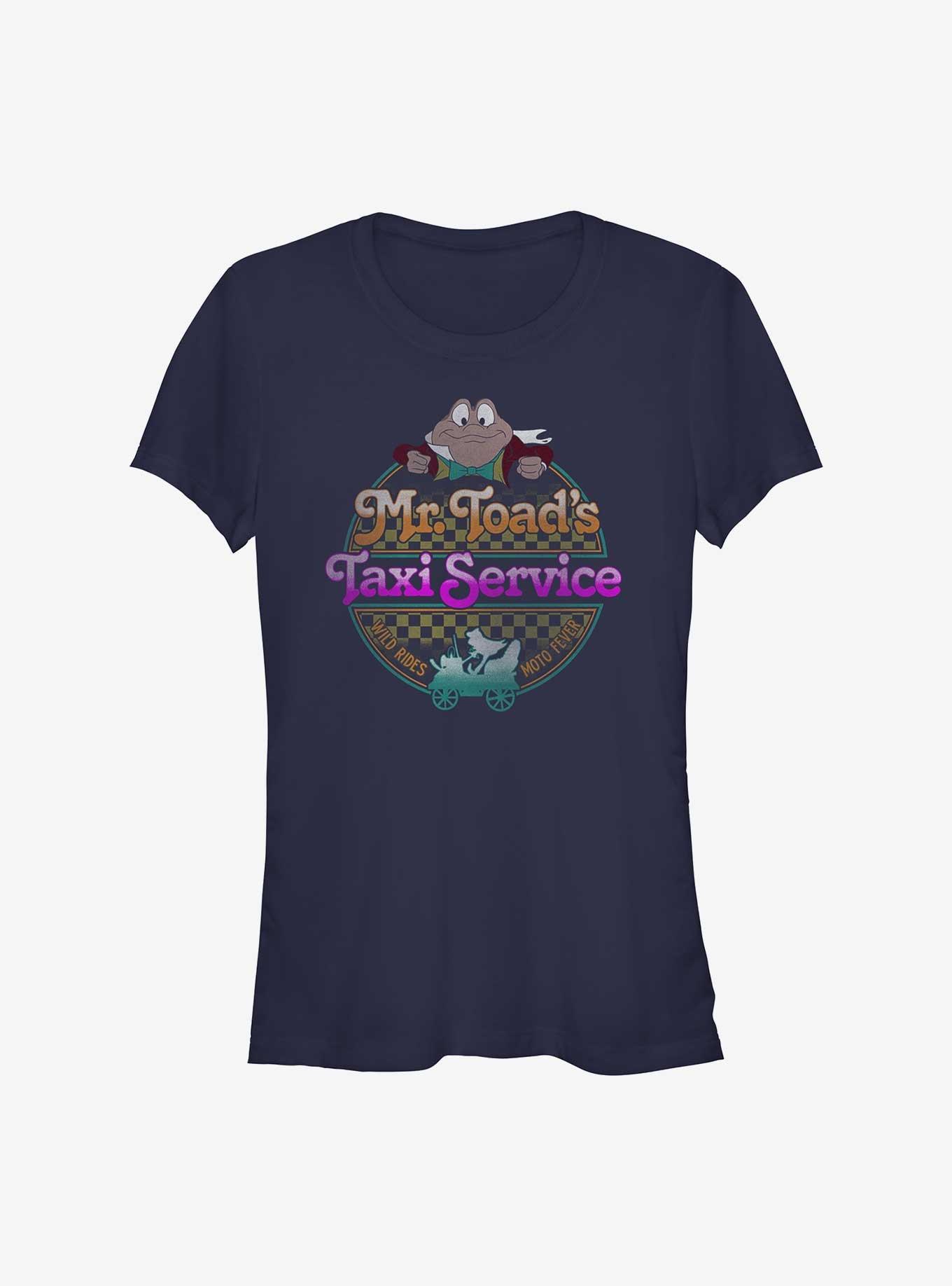 Disney The Adventures Of Ichabod And Mr. Toad Taxi Service Girls T-Shirt, , hi-res