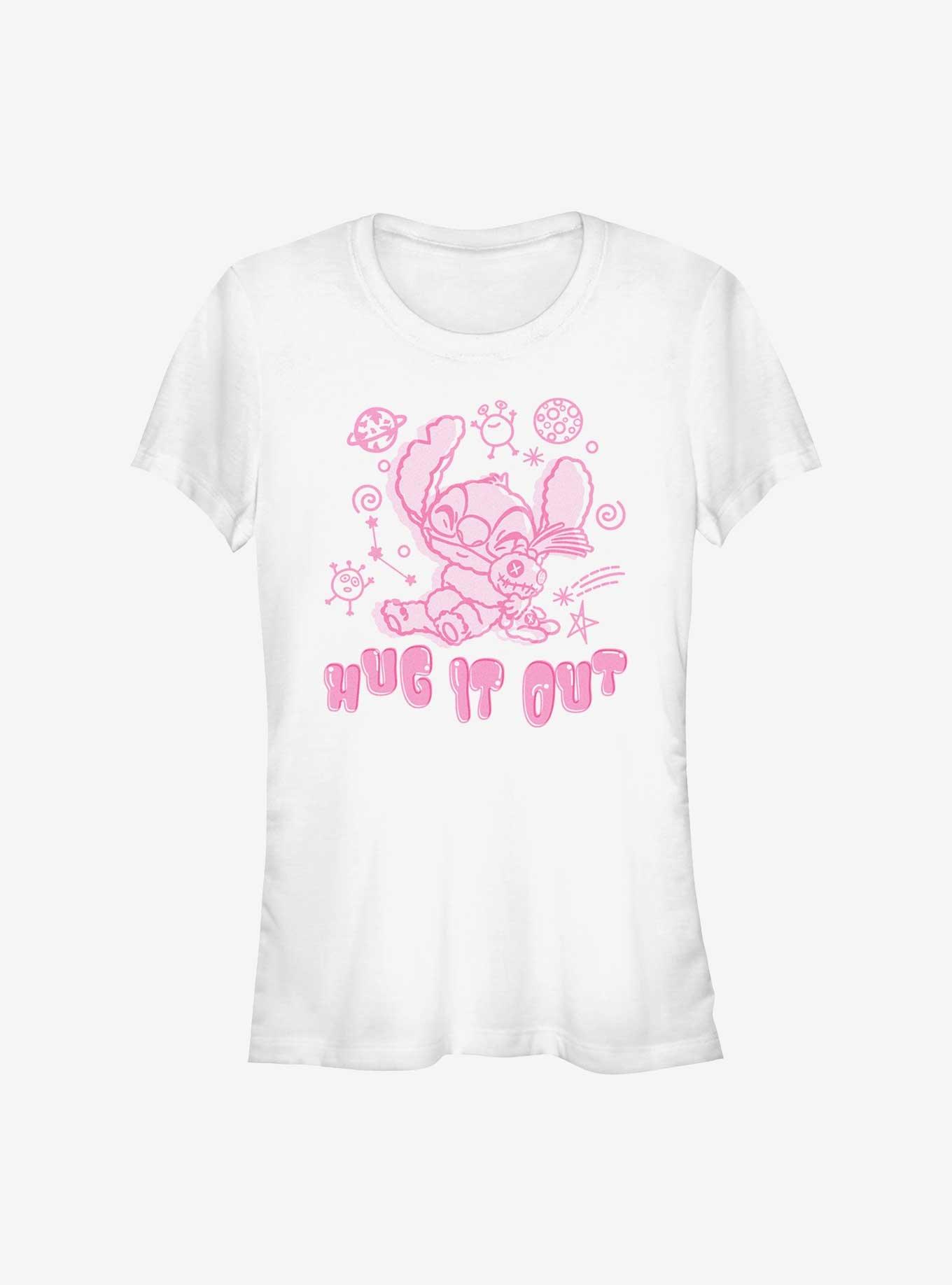 Disney Lilo & Stitch Hug It Out Girls T-Shirt, , hi-res