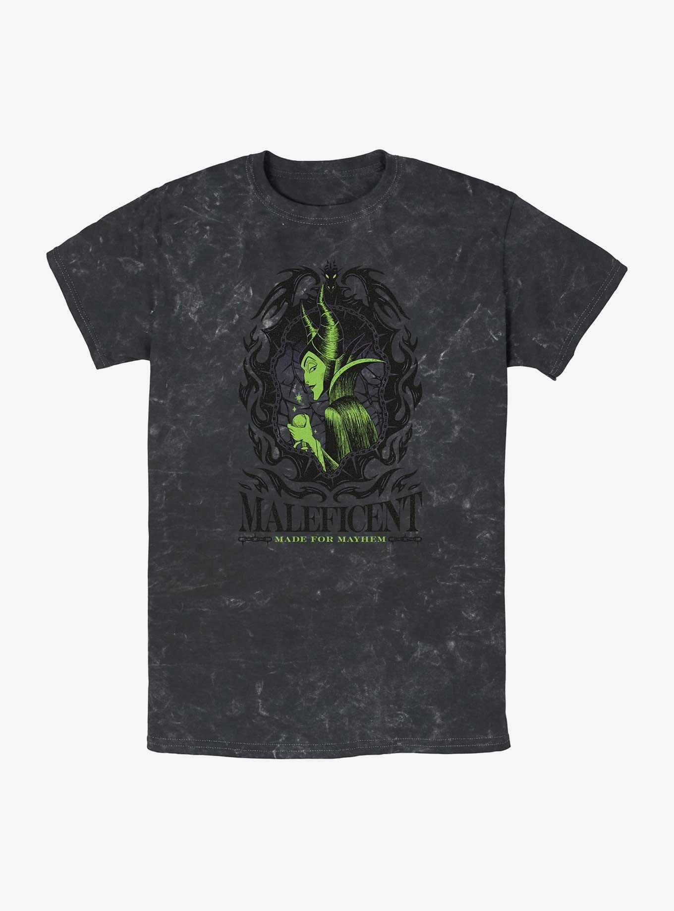 Disney Villains Made For Mayhem Mineral Wash T-Shirt, , hi-res