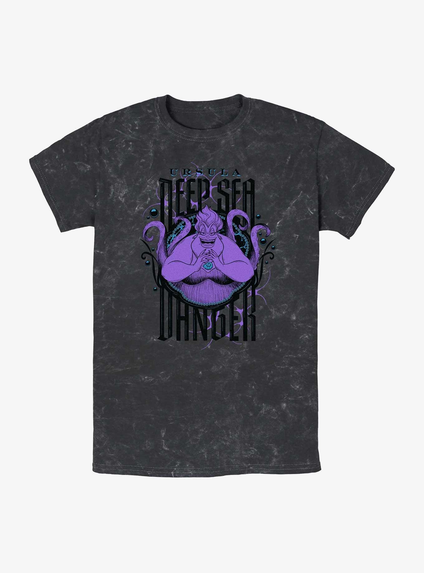 Disney Villains Deep Sea Danger Mineral Wash T-Shirt, , hi-res