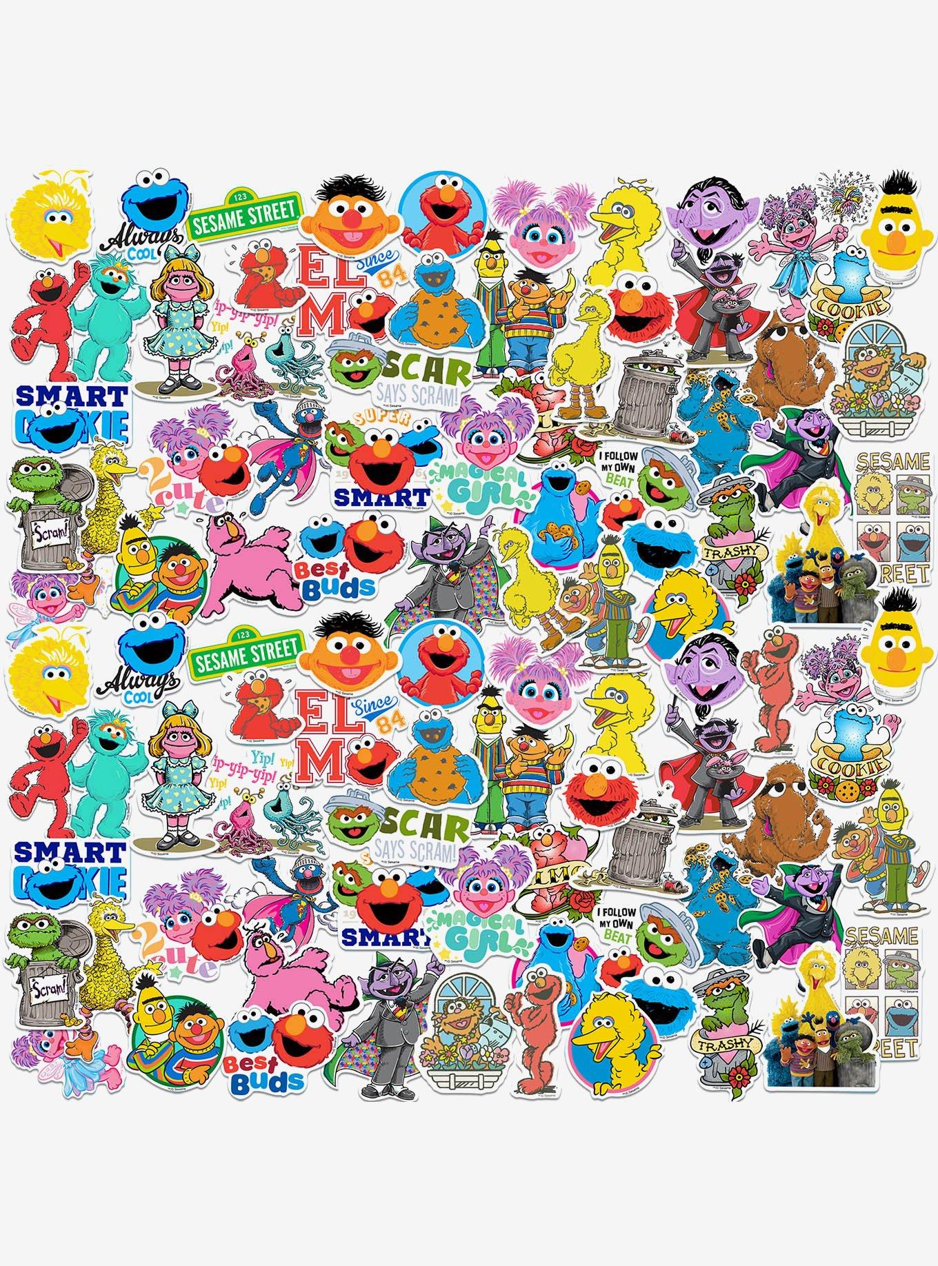 Sesame Street 100ct Vinyl Stickers Variety Pack, , hi-res