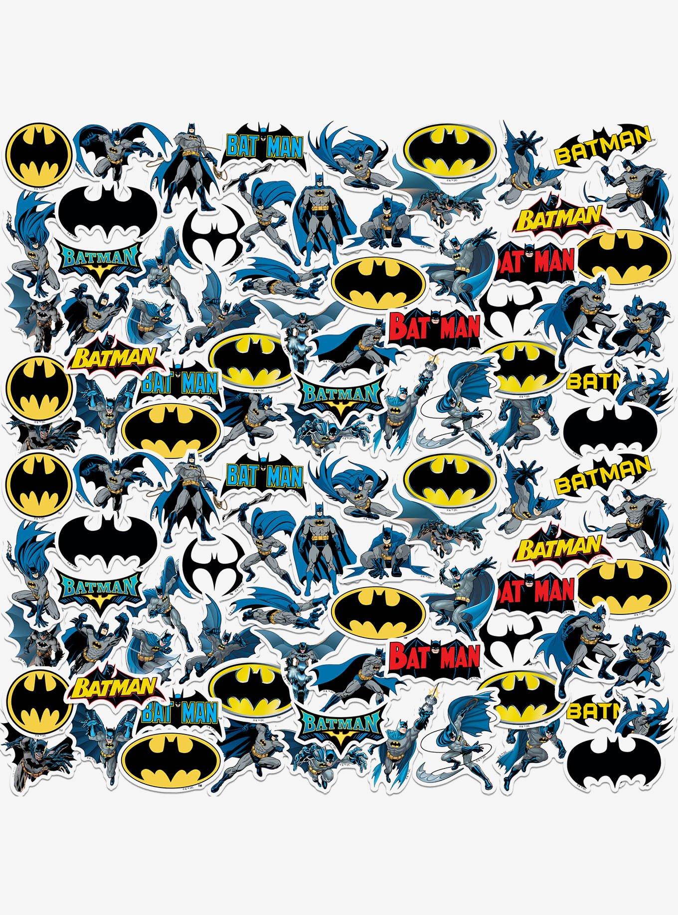 DC Comics Batman Character Poses 100ct Vinyl Stickers Variety Pack, , hi-res