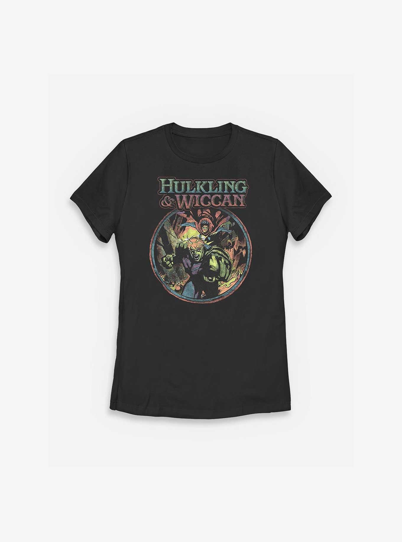 Marvel Wiccan & Hulkling Womens T-Shirt, BLACK, hi-res