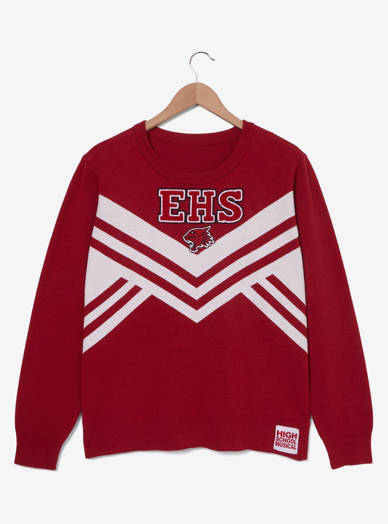 Disney High School Musical East High Cheer Women's Cropped Sweater - BoxLunch Exclusive, , hi-res