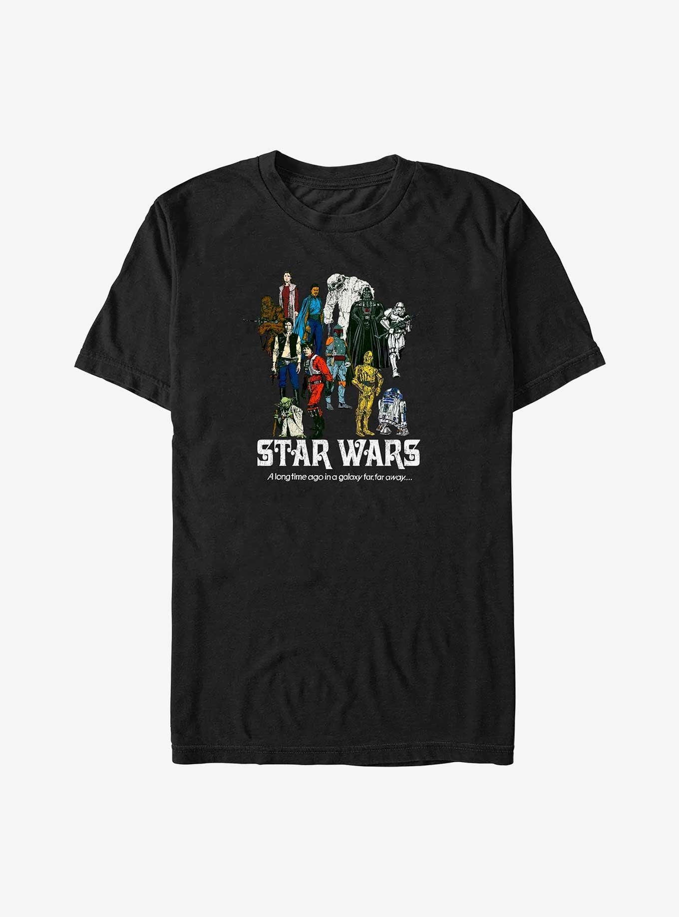 Star Wars Vintage T-Shirt, BLACK, hi-res