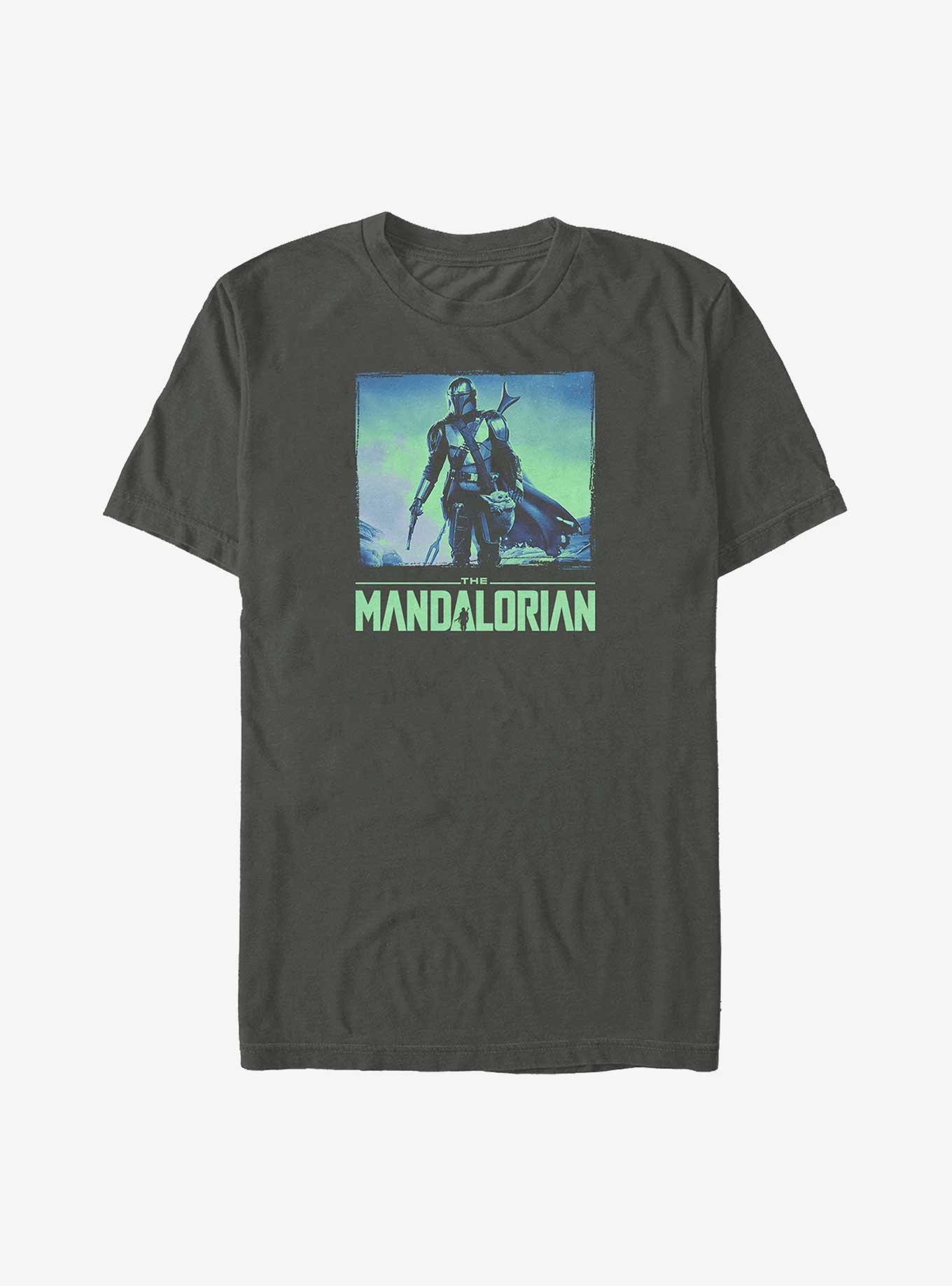 Star Wars The Mandalorian Neon Sunset T-Shirt, , hi-res