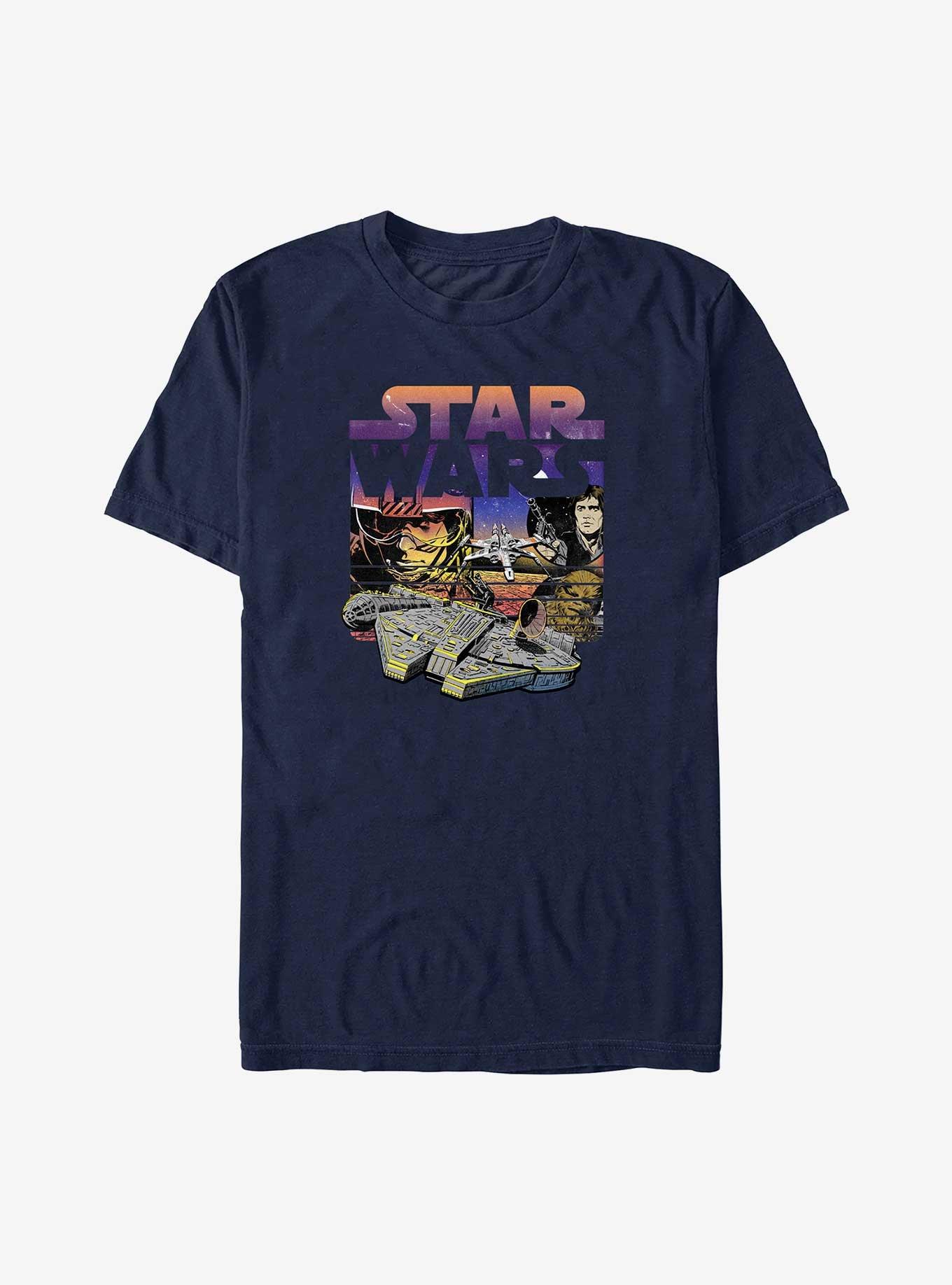 Star Wars Rebel Gradient T-Shirt,Specials : American Fashion Style Bags On Sale