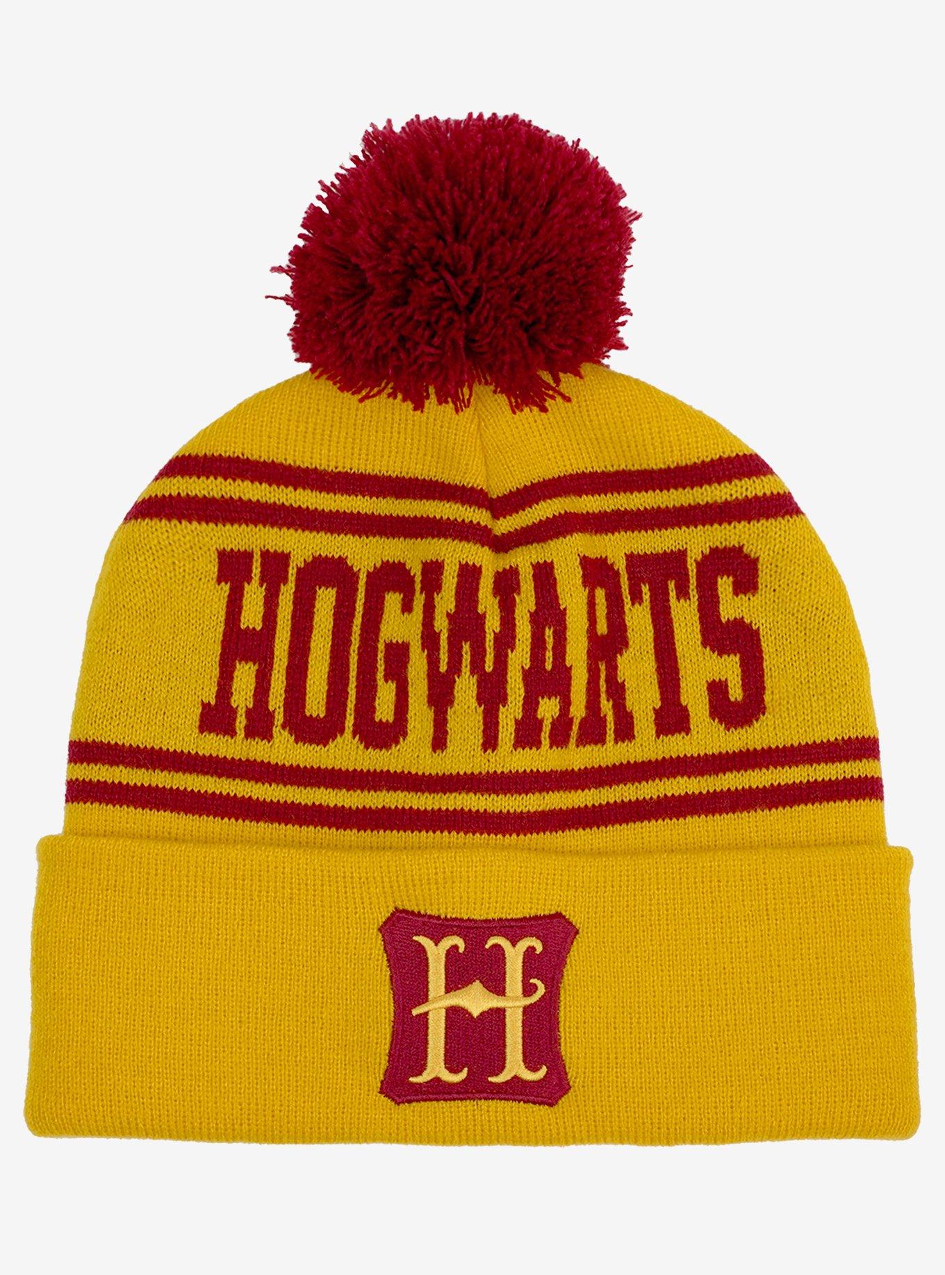 Harry Potter Hogwarts Pom Knit Beanie, , hi-res