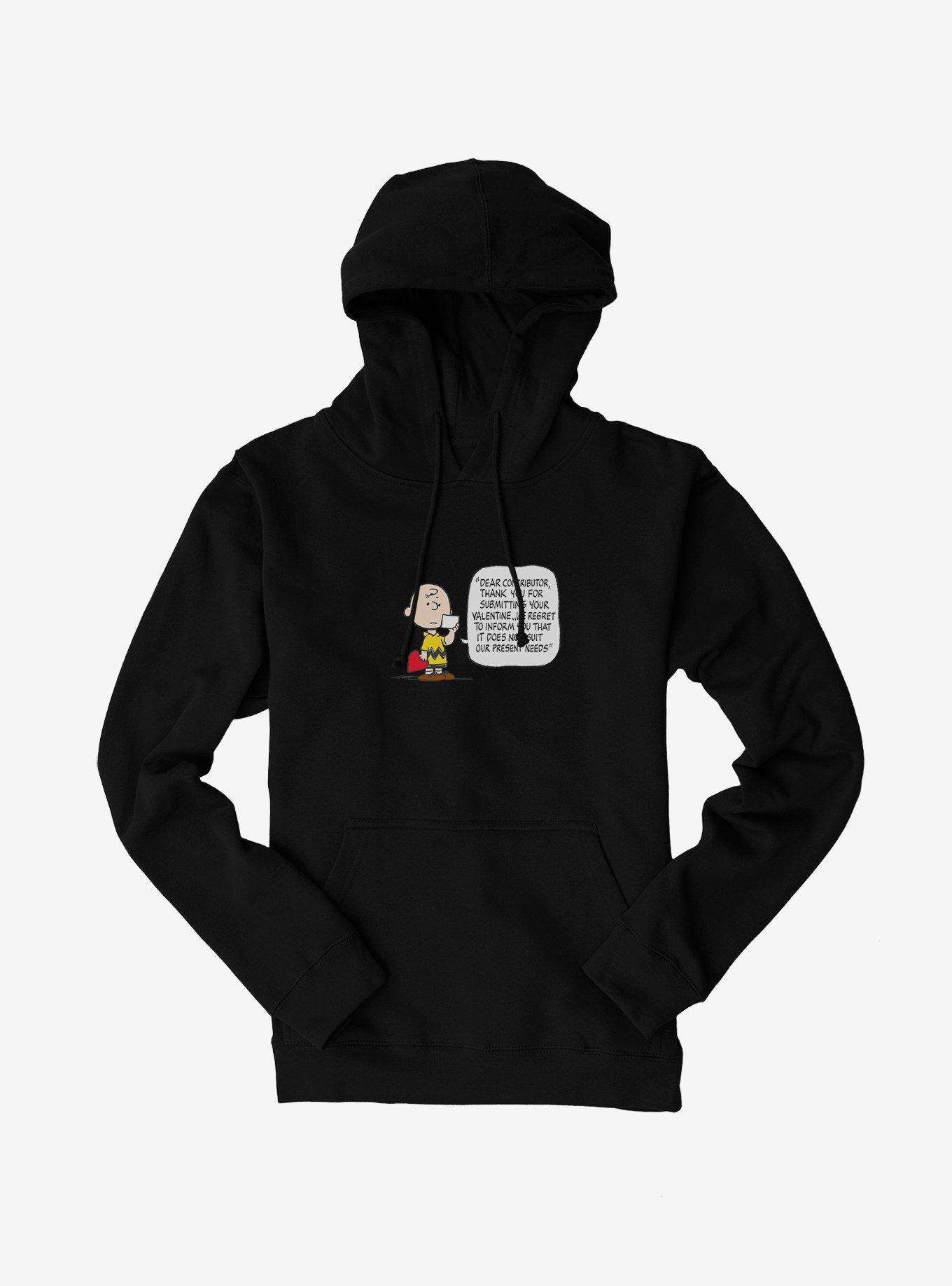 Peanuts Charlie Brown Valentine's Day Card Submission Hoodie, , hi-res