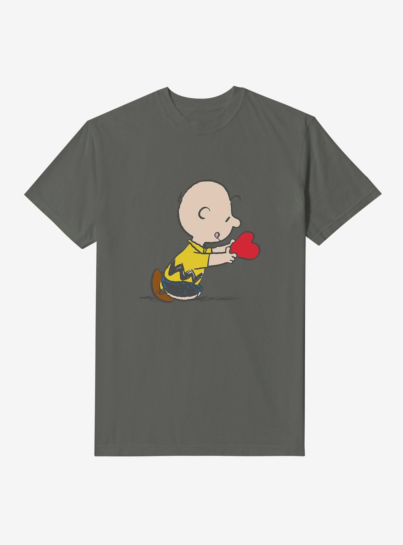 COMFORTCOLORS Peanuts Snoopy's Plaid House Garment Dye T-Shirt