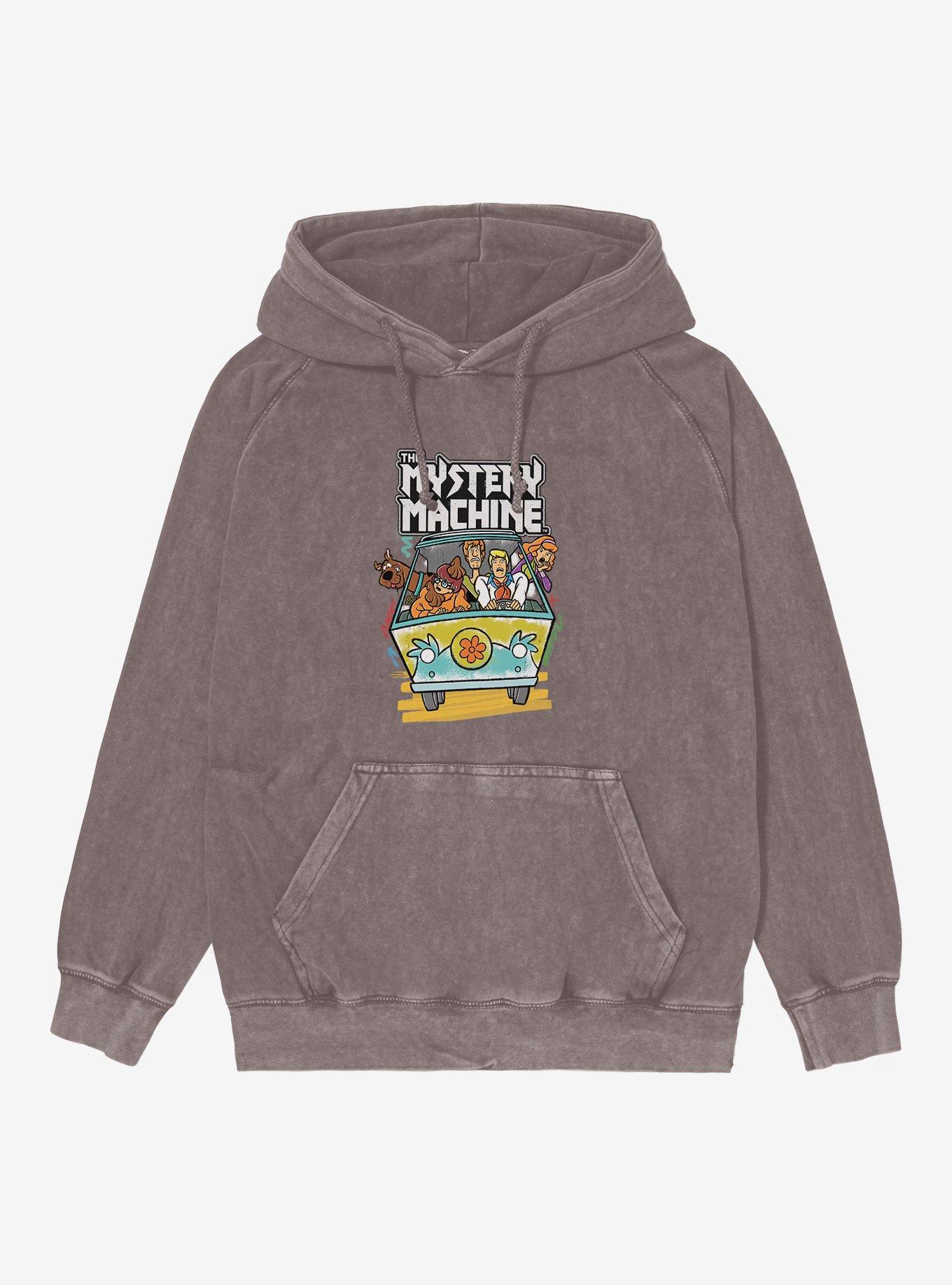 Scooby-Doo The Mystery Machine Mineral Wash Hoodie, , hi-res