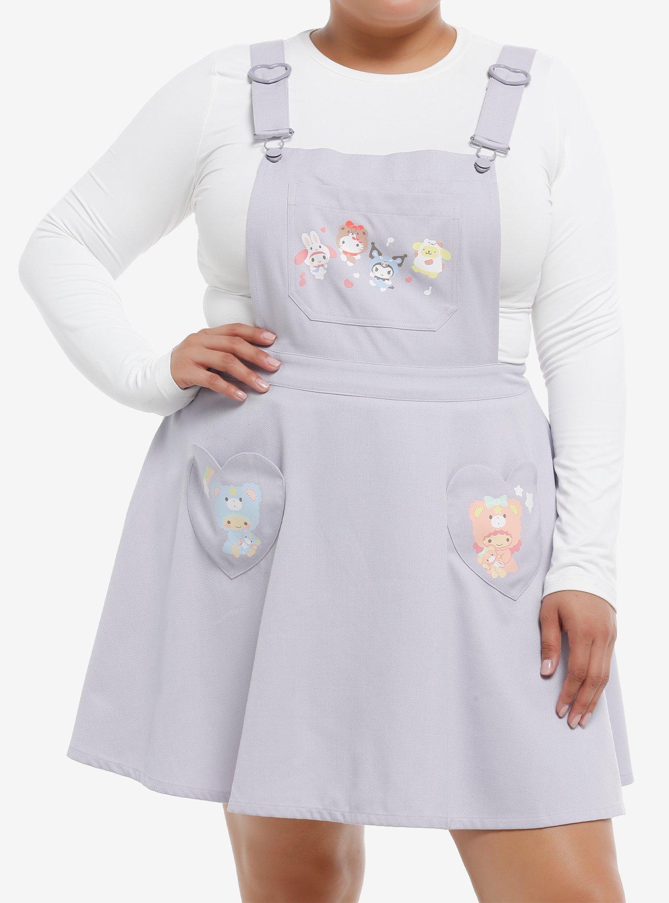 Hello Kitty And Friends Costume Heart Skirtall Plus Size, , hi-res