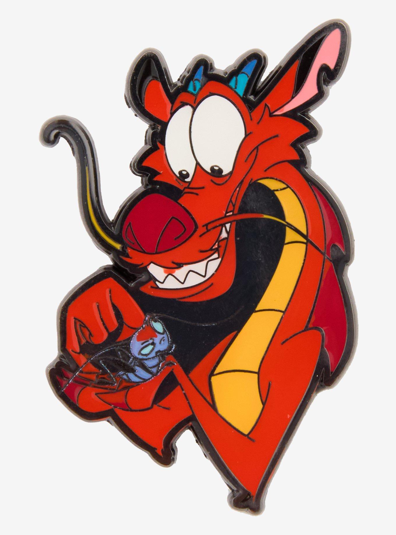 Loungefly Disney Mulan Mushu Cri-Kee Enamel Pin, , hi-res