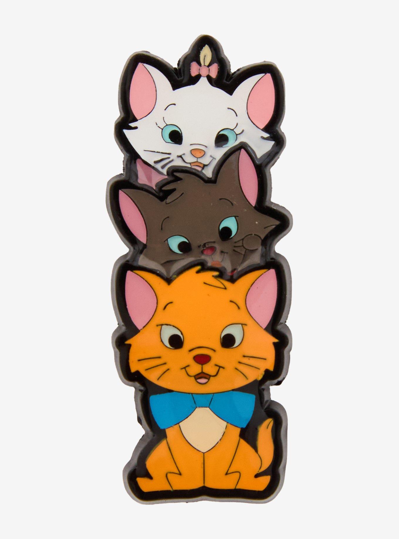 Loungefly Disney The Aristocats Stack Enamel Pin, , hi-res