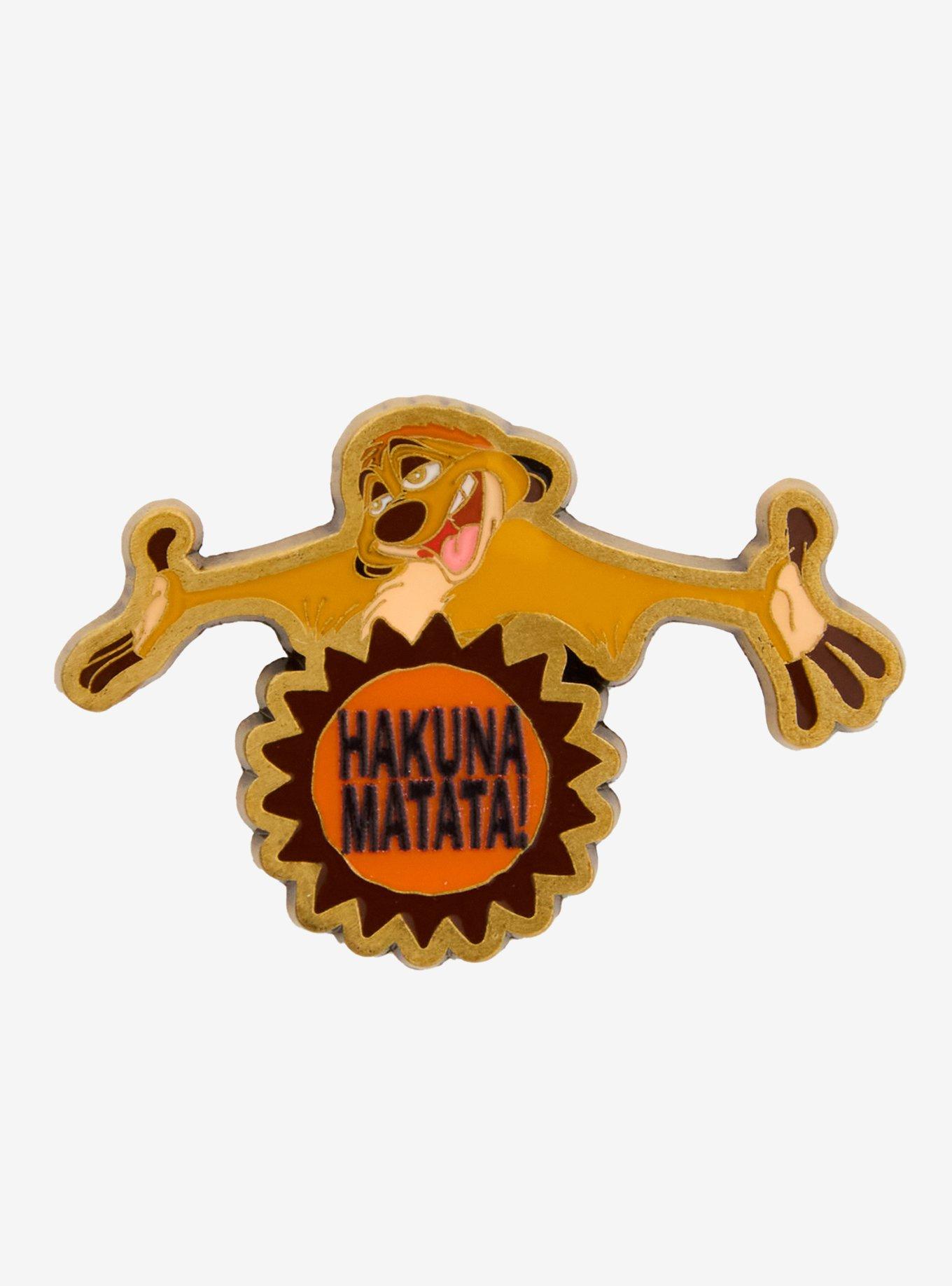 Loungefly Disney The Lion King Hakuna Matata Timon Enamel Pin, , hi-res