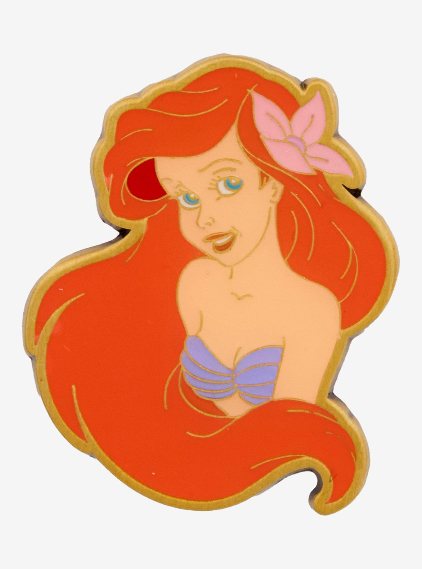 Loungefly Disney The Little Mermaid Ariel Enamel Pin, , hi-res