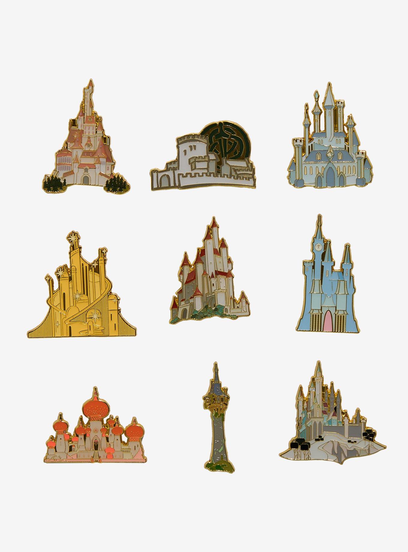 Loungefly Disney Princess Castles Blind Box Enamel Pin Hot Topic