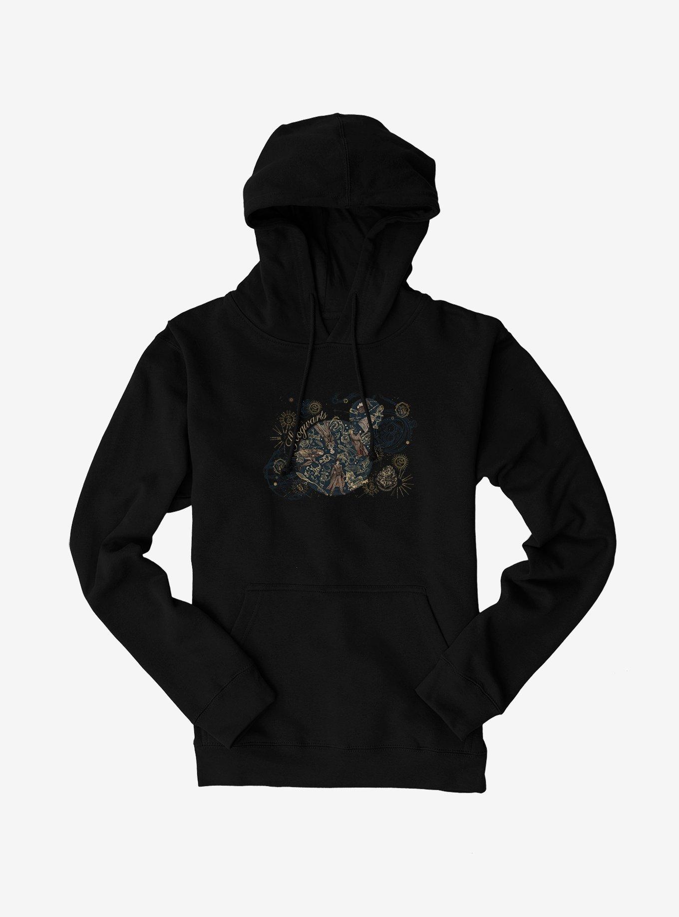 Harry Potter Hogwarts Constellations Hoodie, , hi-res