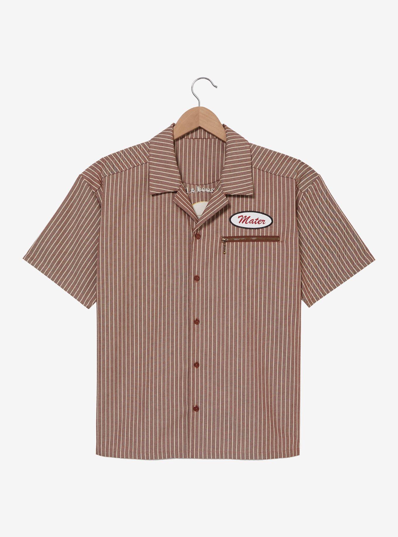 Disney Pixar Cars Tow Mater Woven Button Up — BoxLunch Exclusive, , hi-res