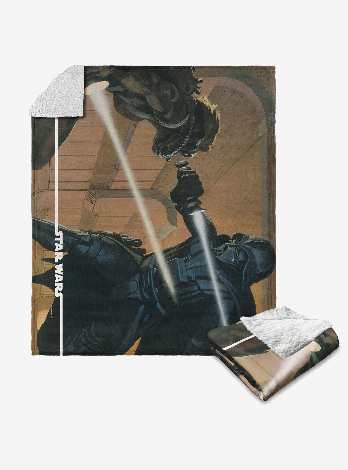 Star Wars Classic Concepts Darth Vader Silk Touch Sherpa Throw Blanket, , hi-res