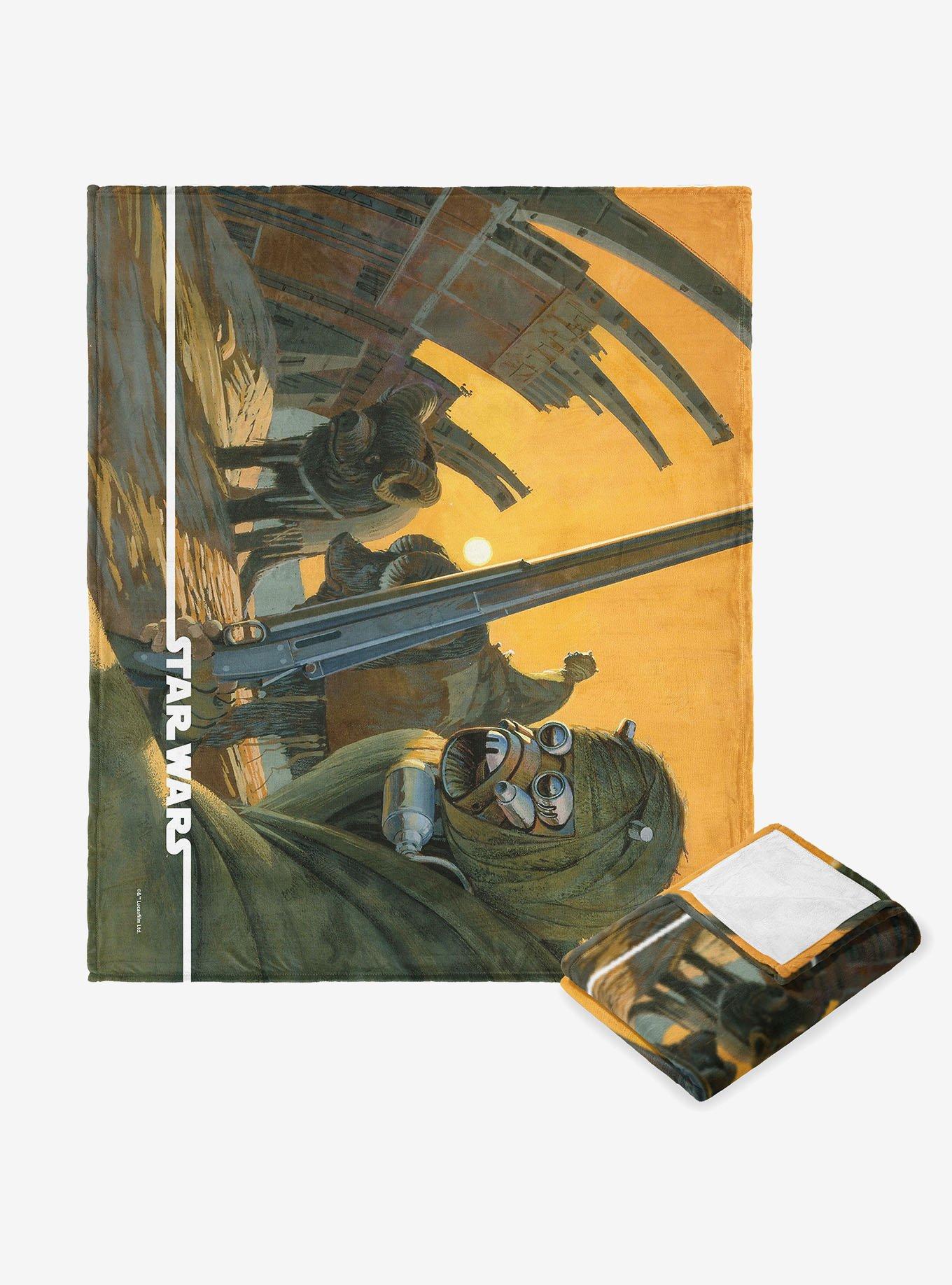 Star Wars Classic Concepts Tusken Raiders 40x50" Silk Touch Throw Blanket, , hi-res
