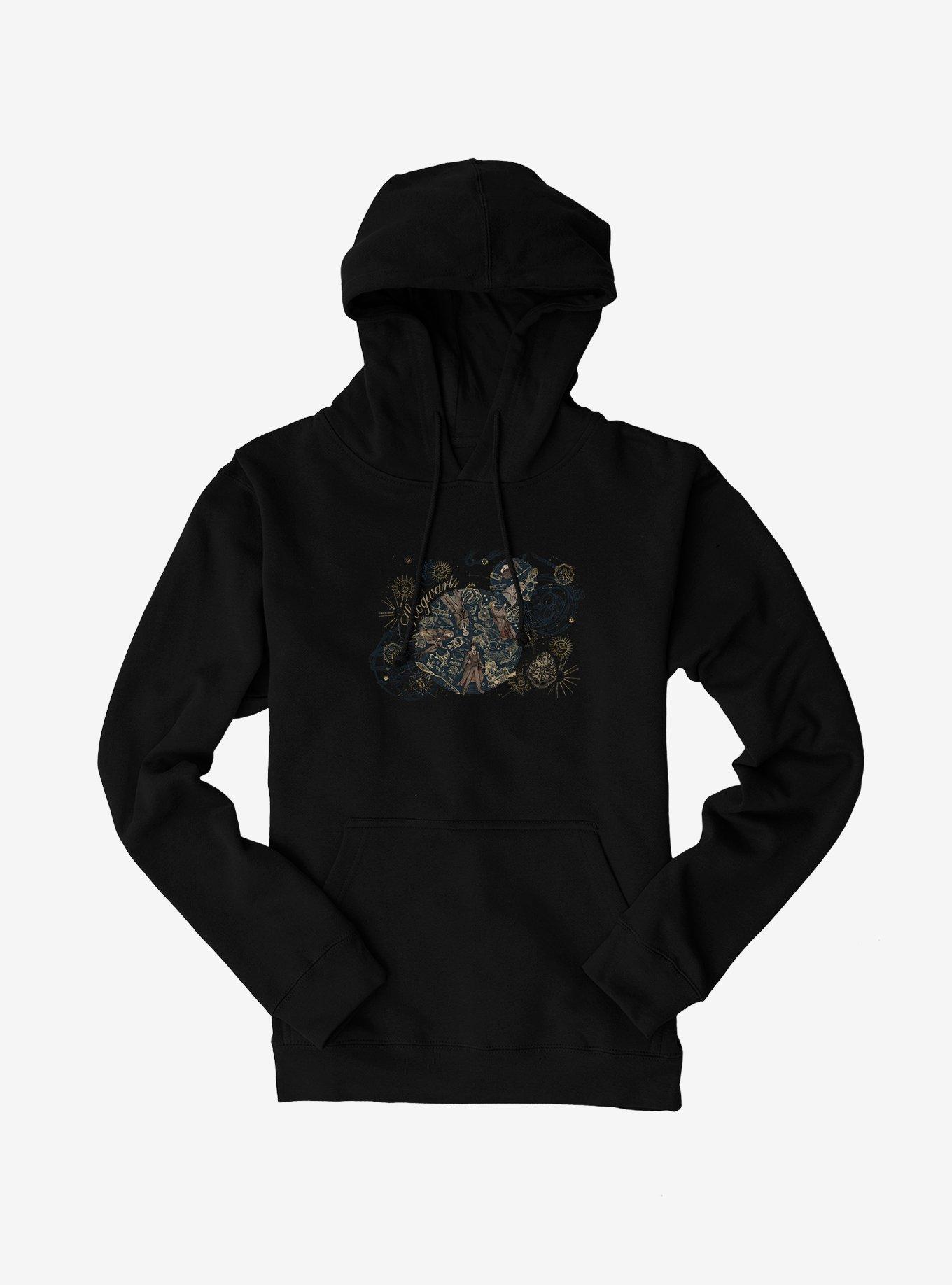 Harry Potter Hogwarts Collage Hoodie, , hi-res