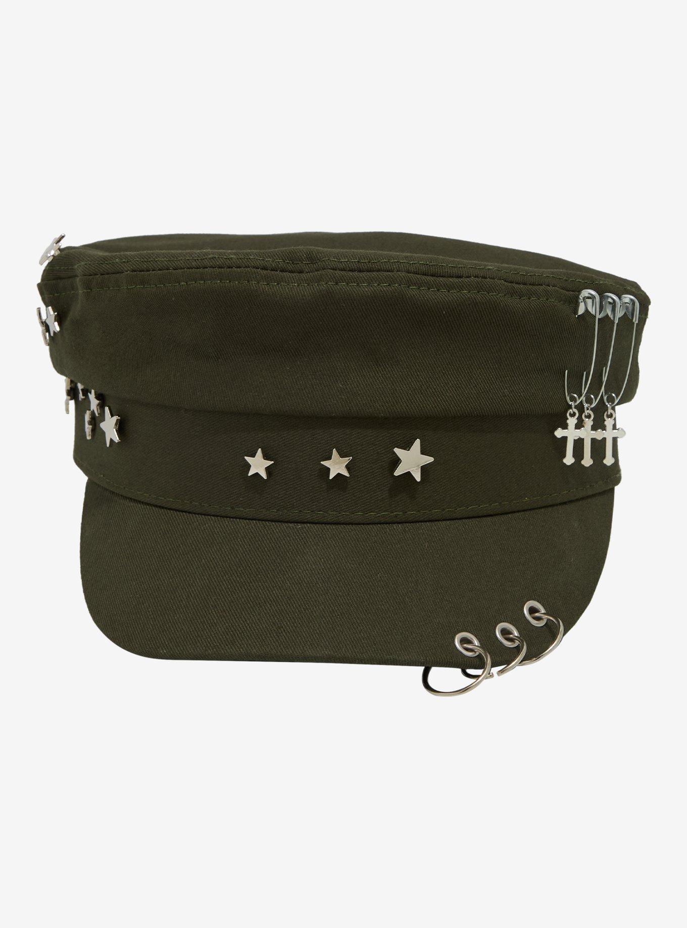 Green Star Hardware Cabbie Hat, , hi-res