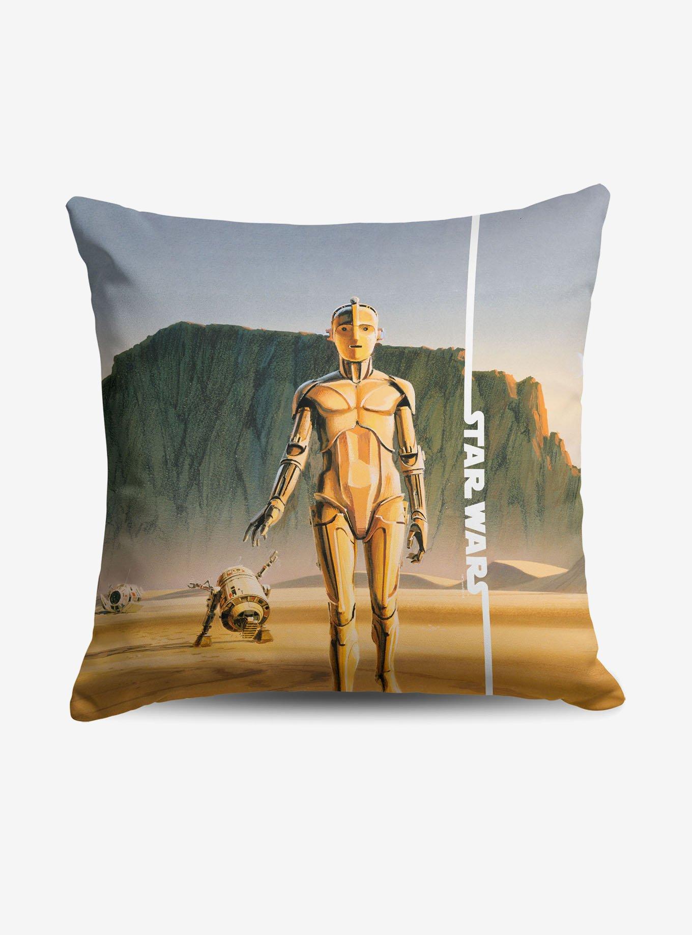 Star Wars Classic Concepts R2-D2 & C-3PO Throw Pillow, , hi-res