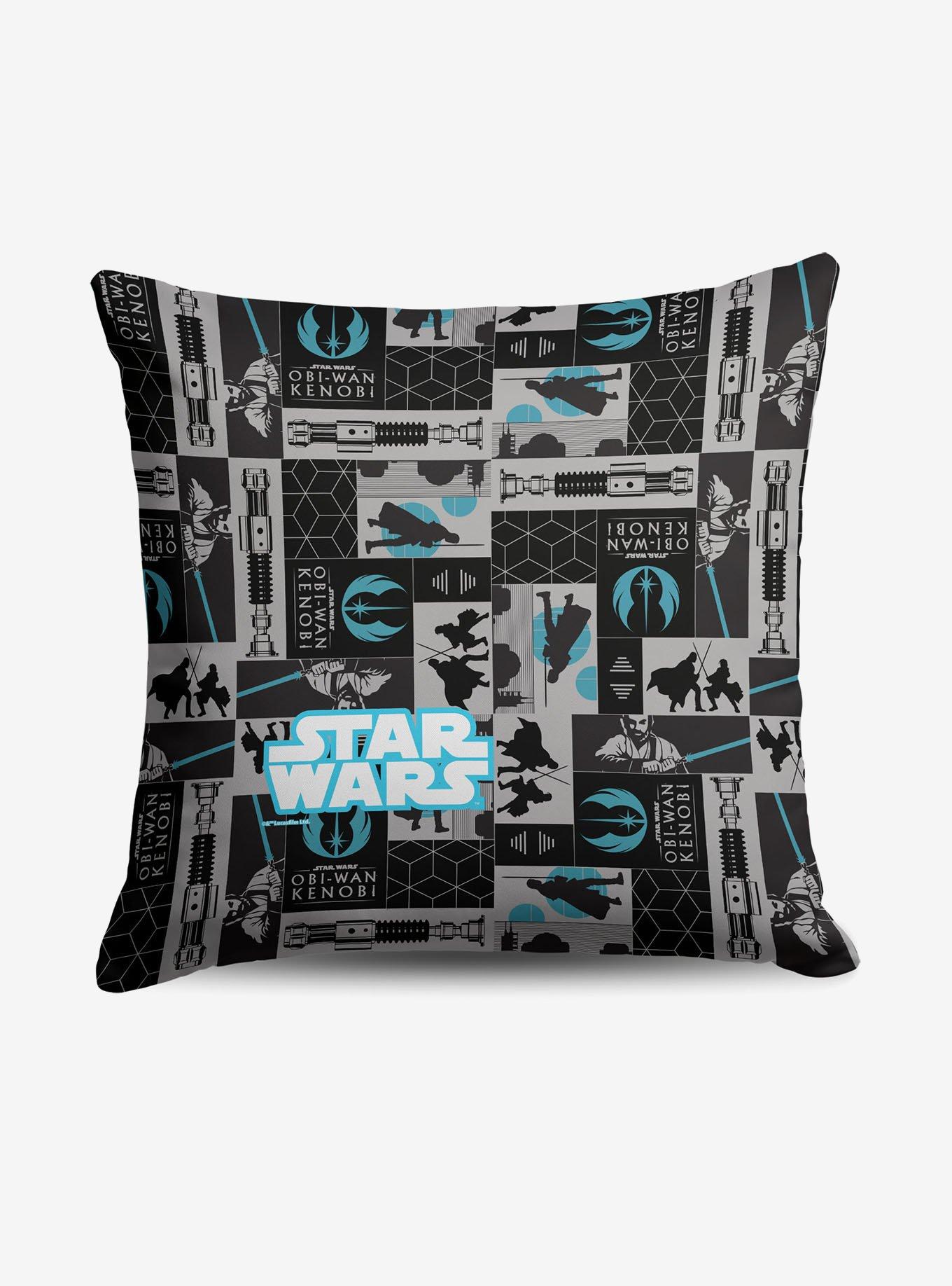 Star Wars Obi-Wan Patterns Throw Pillow, , hi-res